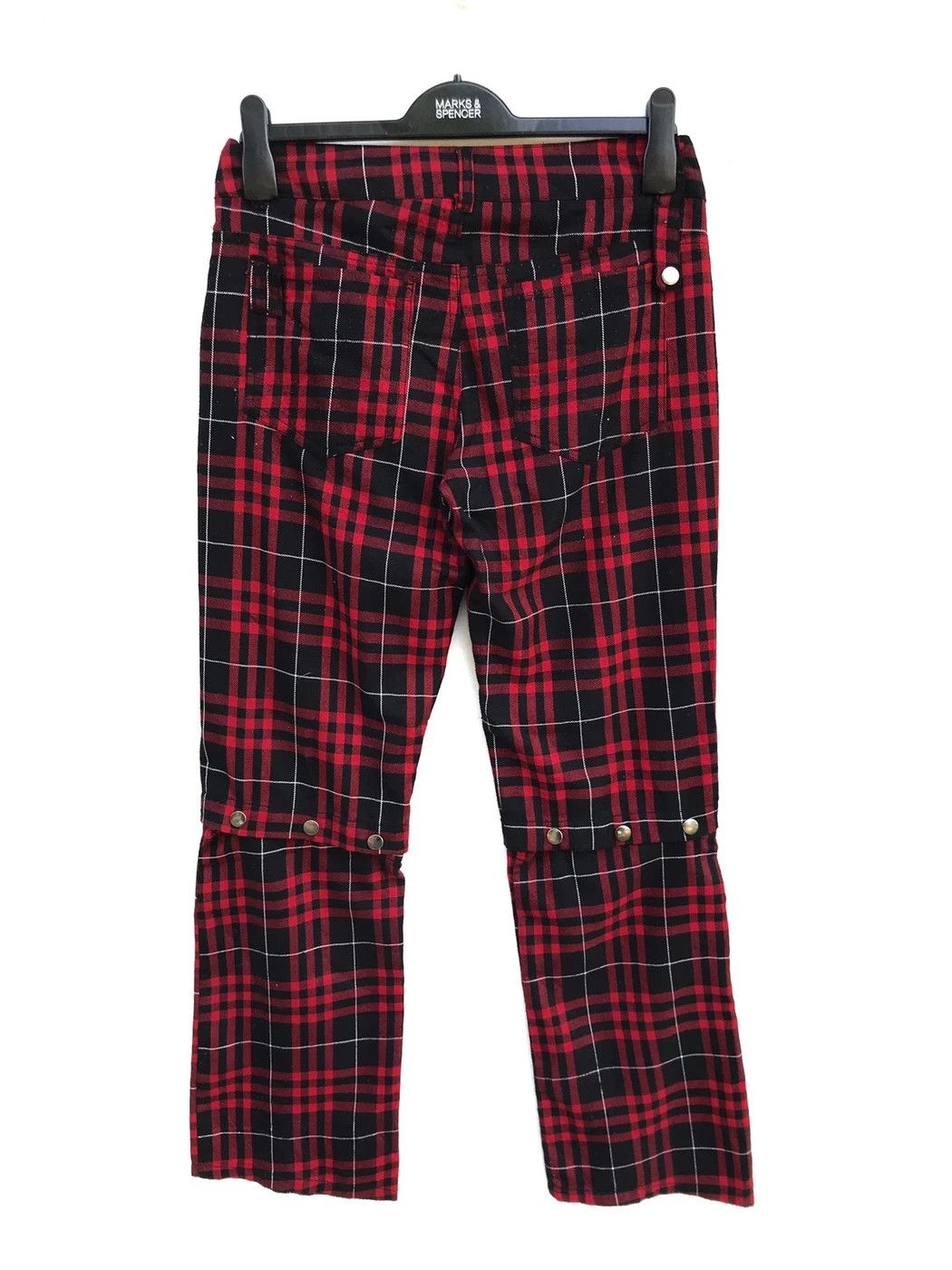 Japanese Brand × Malcolm McLaren × Seditionaries Japan Brand Sex Pot Revenge Tartan Bondage UNDERCOVER Style Size US 28 / EU 44 - 2 Thumbnail