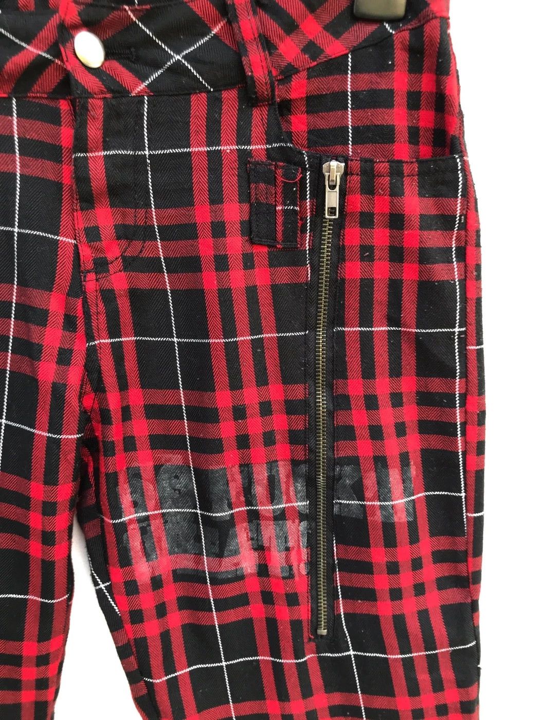Japanese Brand × Malcolm McLaren × Seditionaries Japan Brand Sex Pot Revenge Tartan Bondage UNDERCOVER Style Size US 28 / EU 44 - 4 Thumbnail