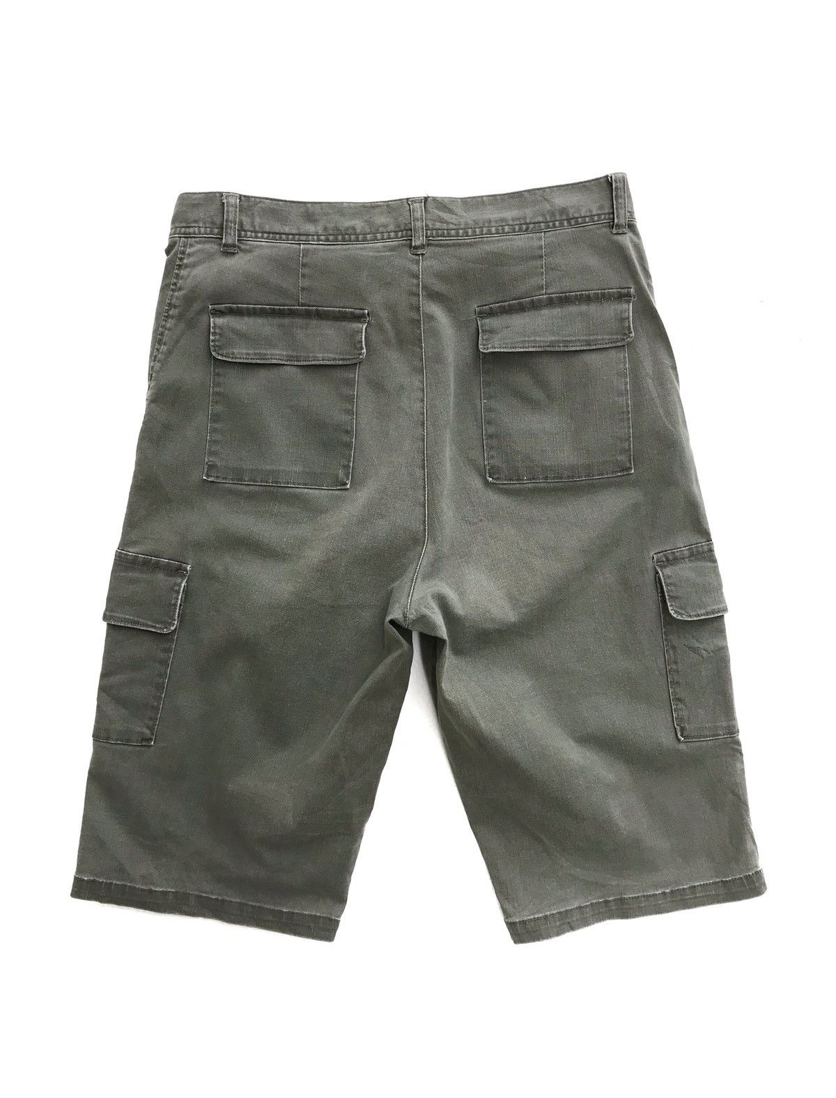 Japanese Brand Japanese Brand John Jello Cotton Short Cargo Pants Size US 30 / EU 46 - 2 Thumbnail