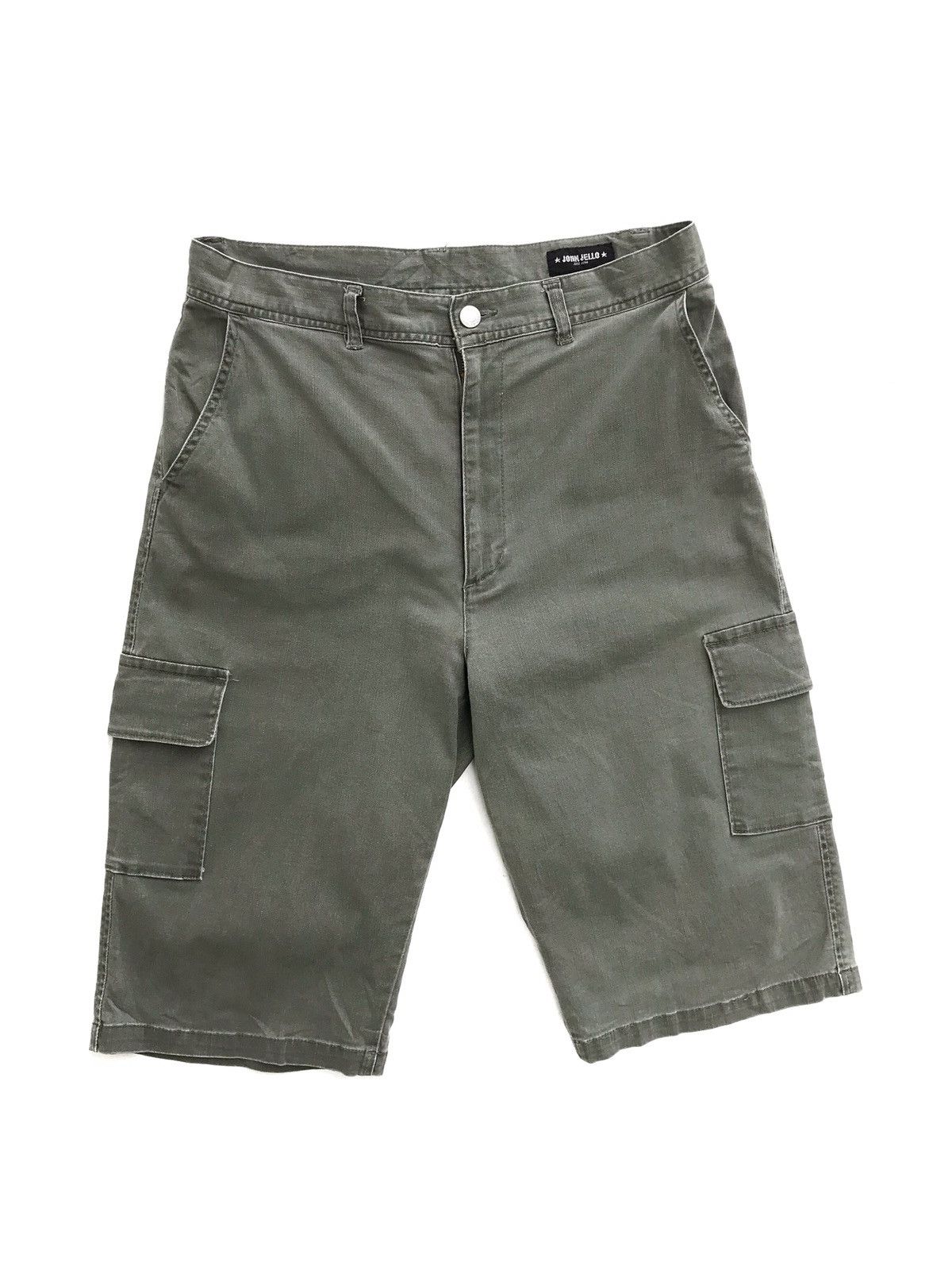 Japanese Brand Japanese Brand John Jello Cotton Short Cargo Pants Size US 30 / EU 46 - 1 Thumbnail