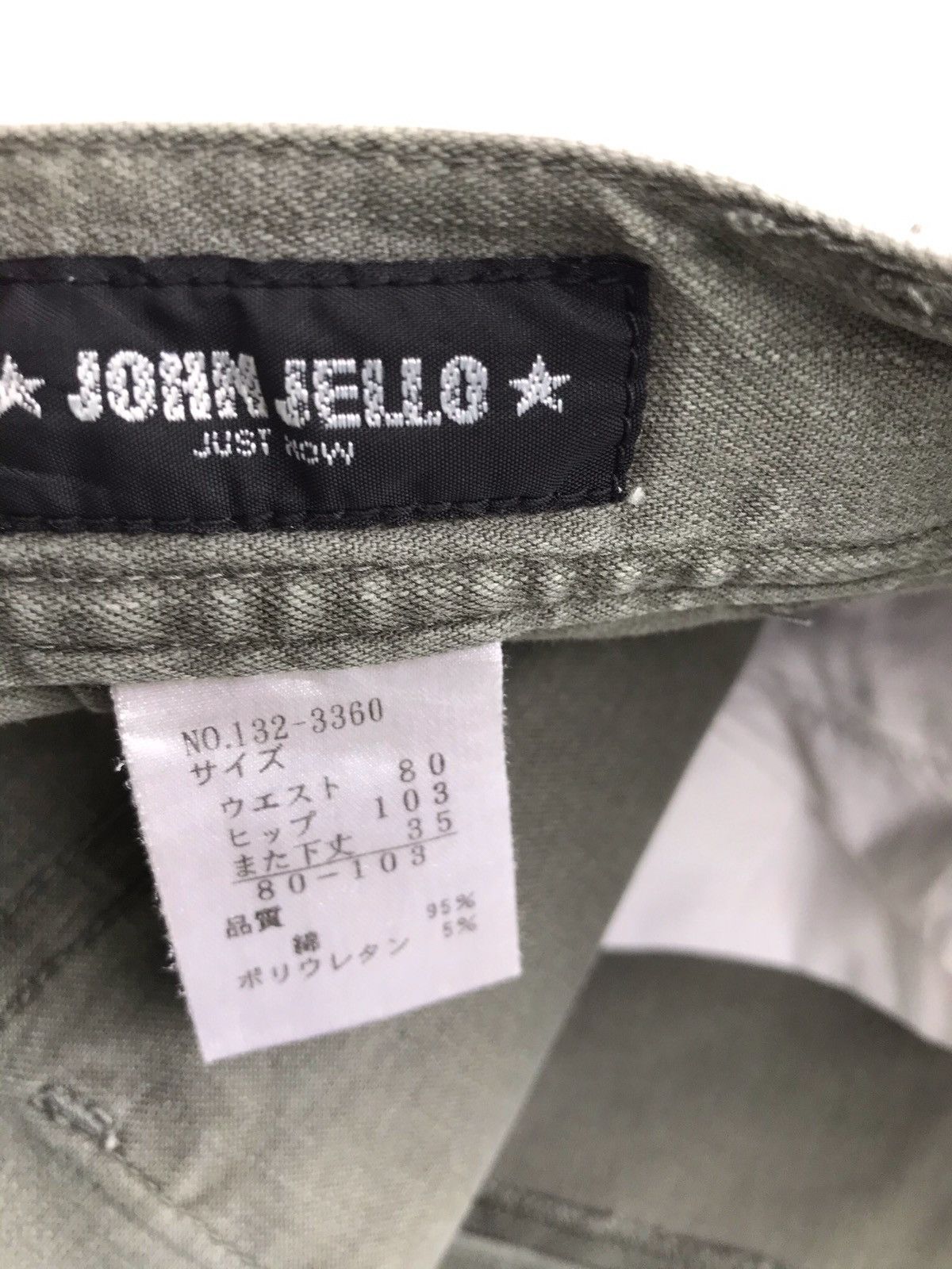 Japanese Brand Japanese Brand John Jello Cotton Short Cargo Pants Size US 30 / EU 46 - 6 Thumbnail
