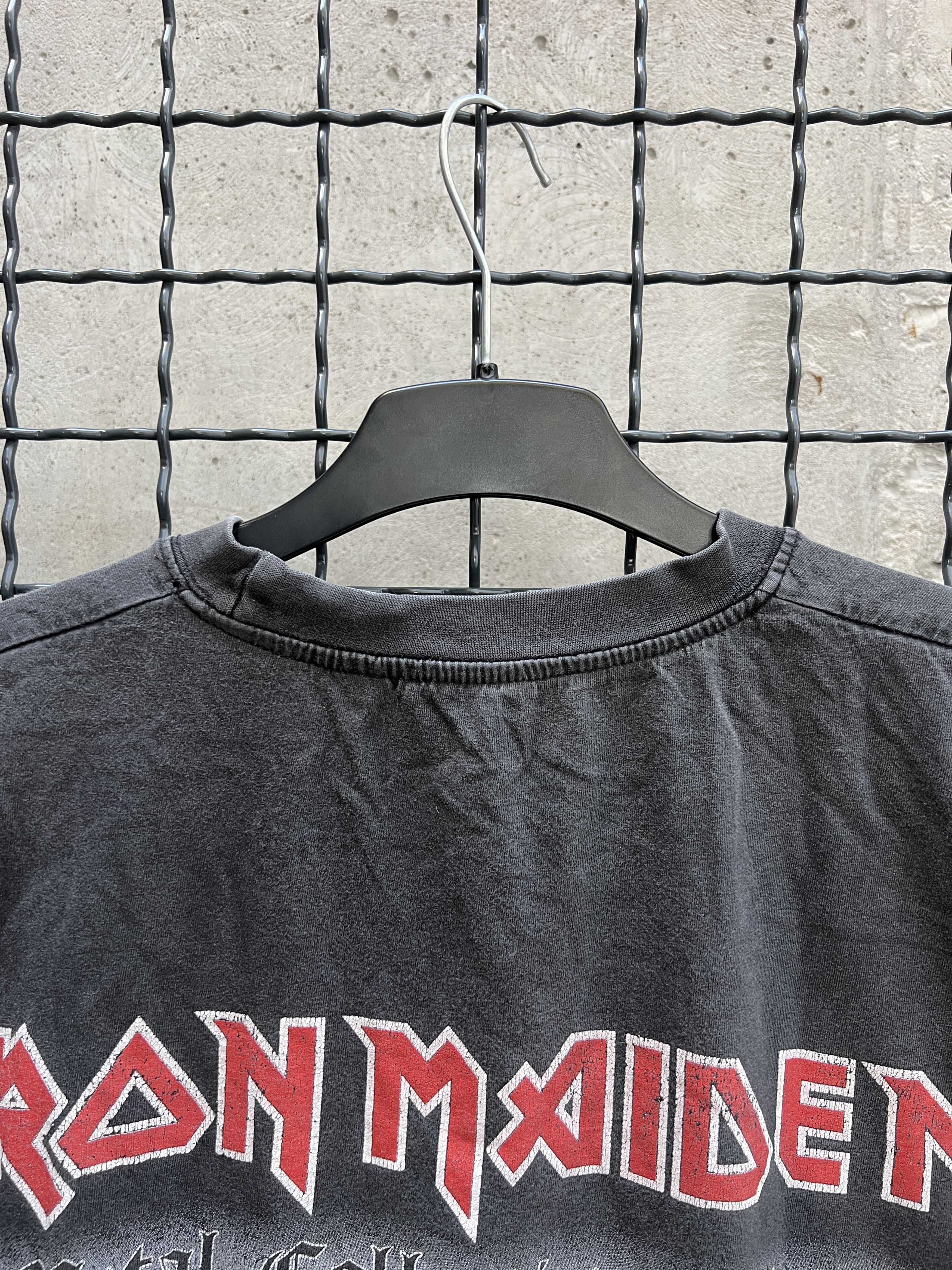 Band Tees × Vintage Vintage 1981 Iron Maiden Rock Band T-shirt Size US L / EU 52-54 / 3 - 14 Thumbnail