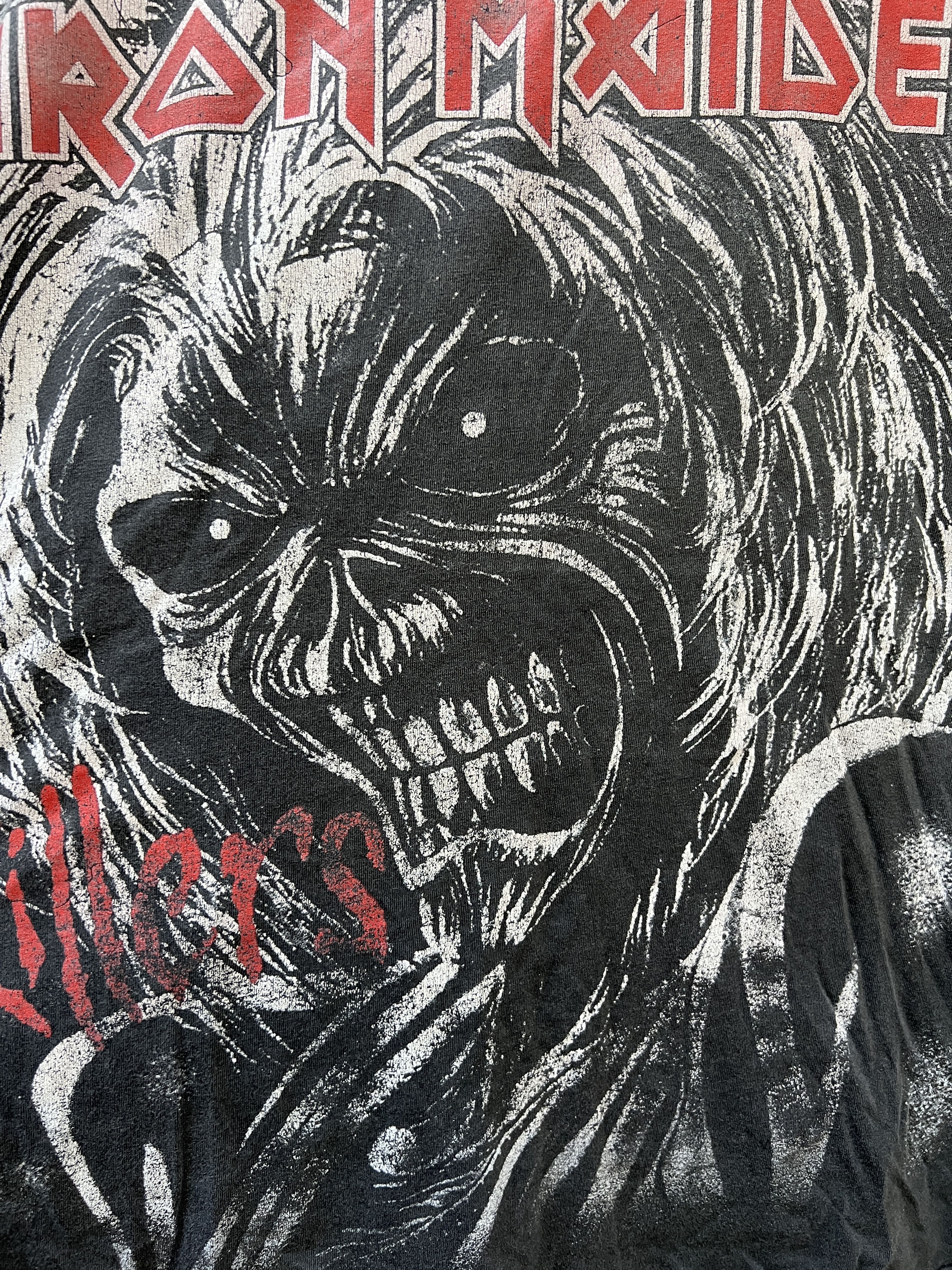 Band Tees × Vintage Vintage 1981 Iron Maiden Rock Band T-shirt Size US L / EU 52-54 / 3 - 10 Thumbnail