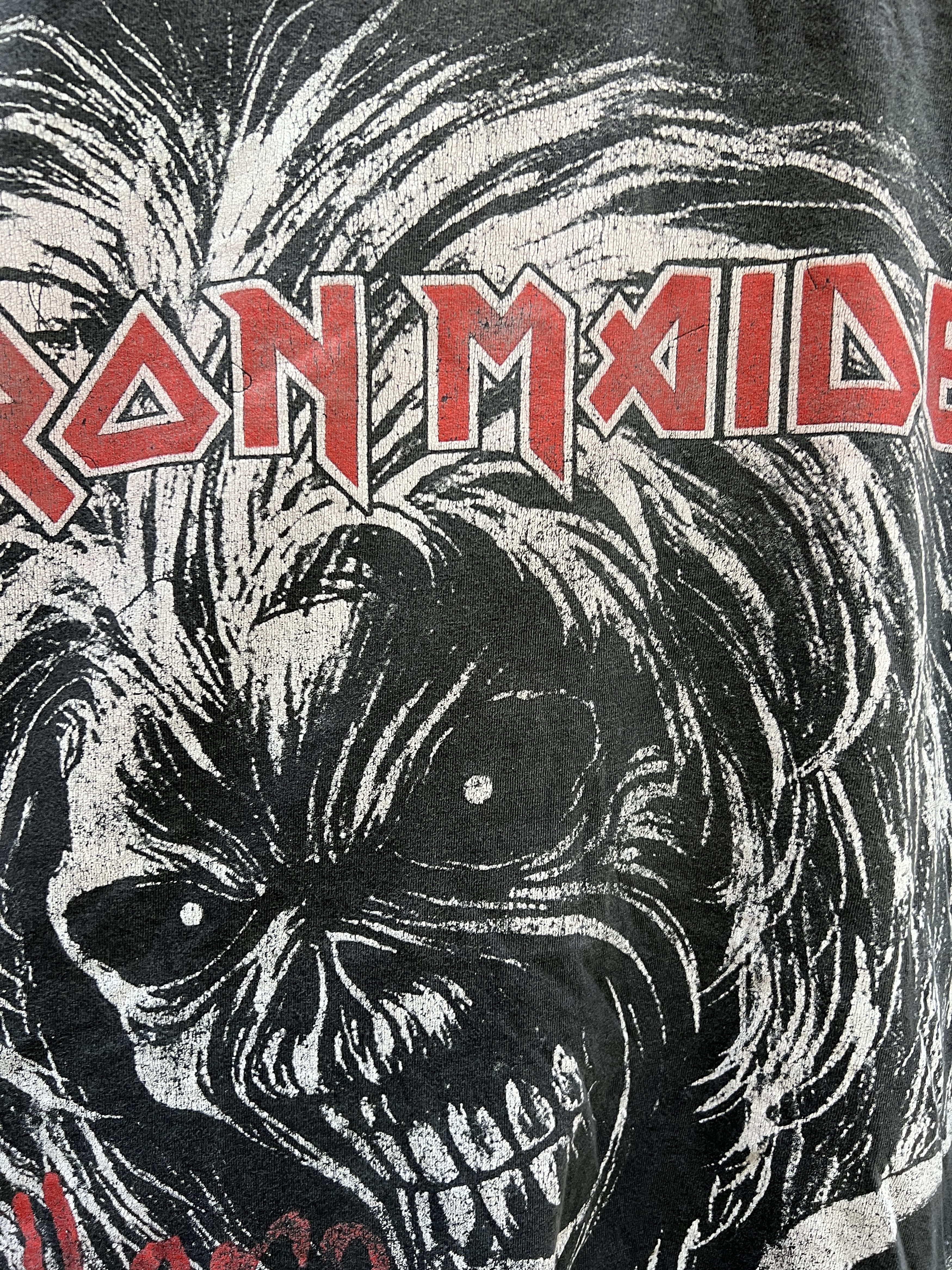Band Tees × Vintage Vintage 1981 Iron Maiden Rock Band T-shirt Size US L / EU 52-54 / 3 - 6 Thumbnail