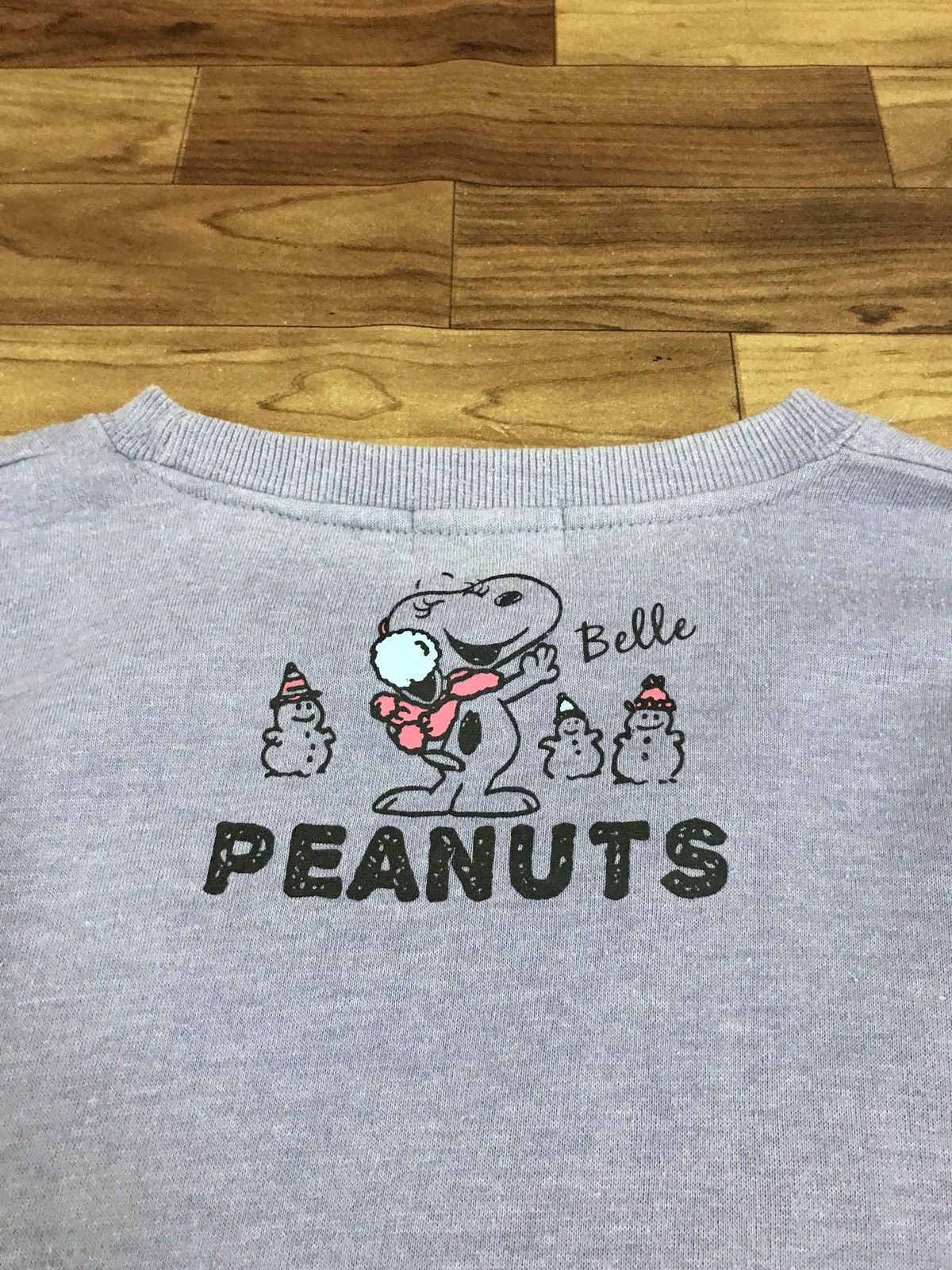 Cartoon Network × Peanuts Vintage Peanuts Snoppy I love Ice Skating Sweatshirt Size US S / EU 44-46 / 1 - 3 Thumbnail