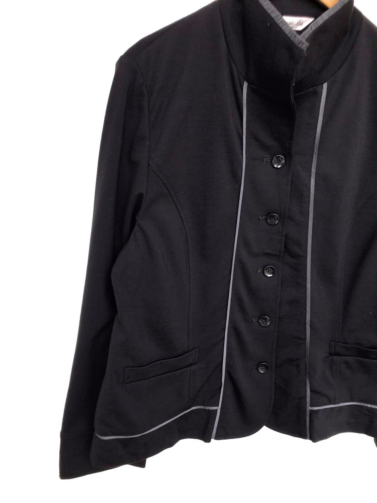 Kansai Yamamoto Vintage Kansai Bis Light Black Avantgardism Jacket Size US S / EU 44-46 / 1 - 4 Thumbnail
