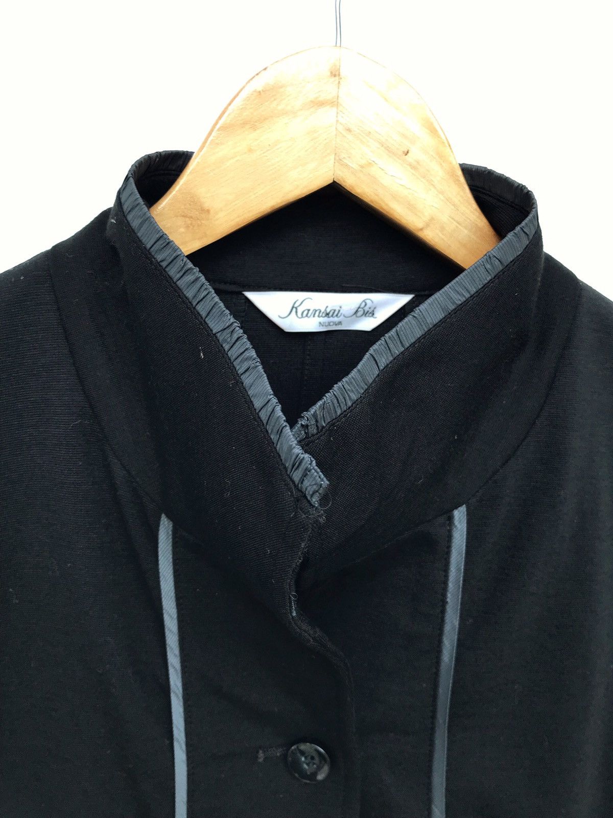 Kansai Yamamoto Vintage Kansai Bis Light Black Avantgardism Jacket Size US S / EU 44-46 / 1 - 6 Thumbnail