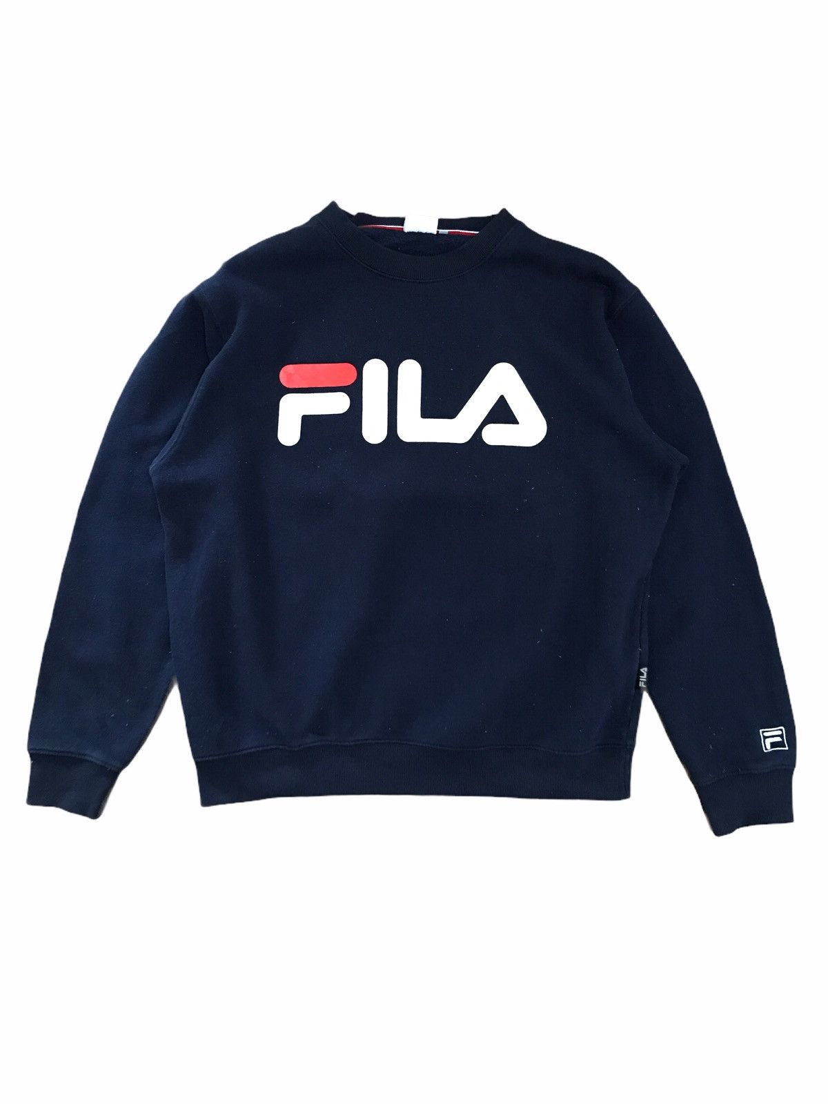 Fila Vintage Fila Big Spell Out Logo Sweatshirt Size US M / EU 48-50 / 2 - 1 Thumbnail