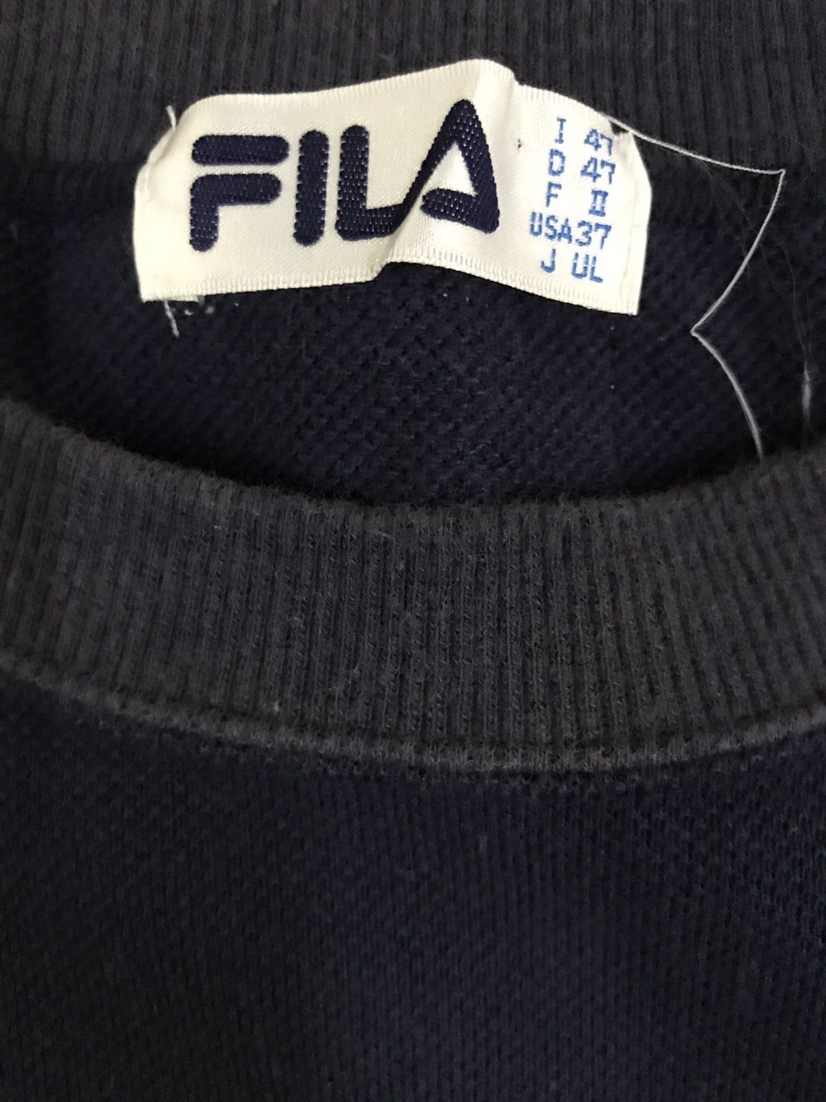 Fila Vintage Fila Biela Italia Sweatshirt Size US S / EU 44-46 / 1 - 4 Thumbnail