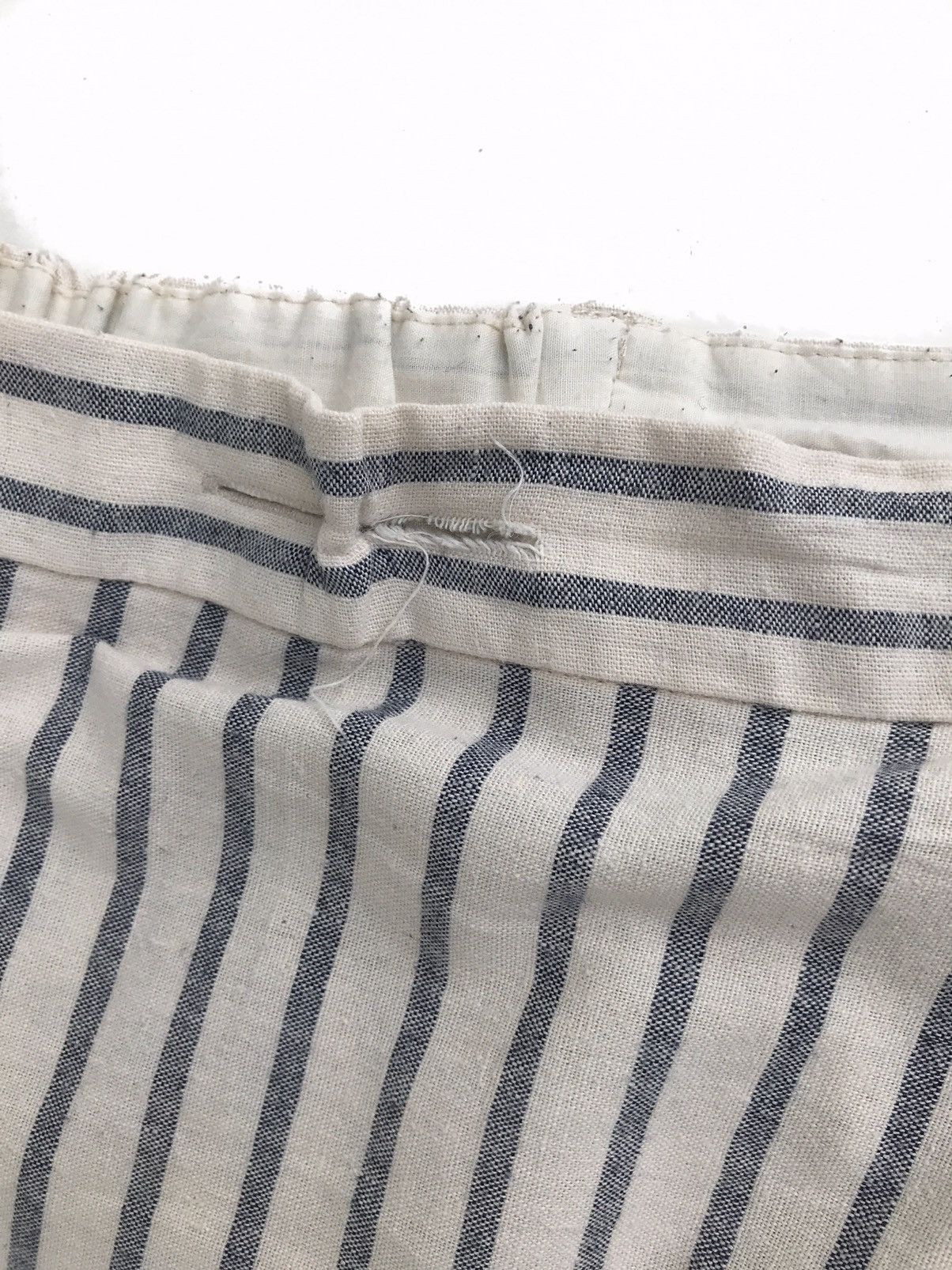 Japanese Brand Japanese Brand A.G Plus Stripes Prisoner Cropped Short Size US 31 - 4 Thumbnail