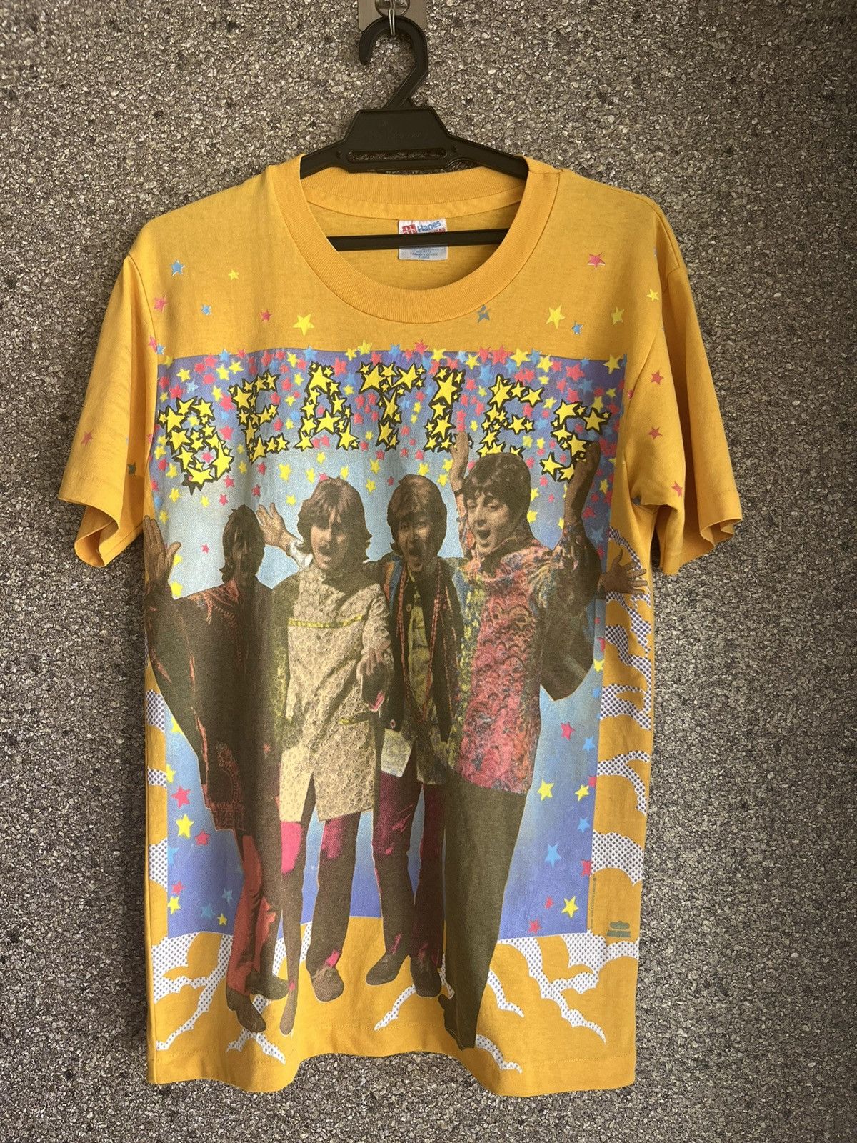 image of Vintage Beatles Ft20 in Yellow, Men's (Size XL)