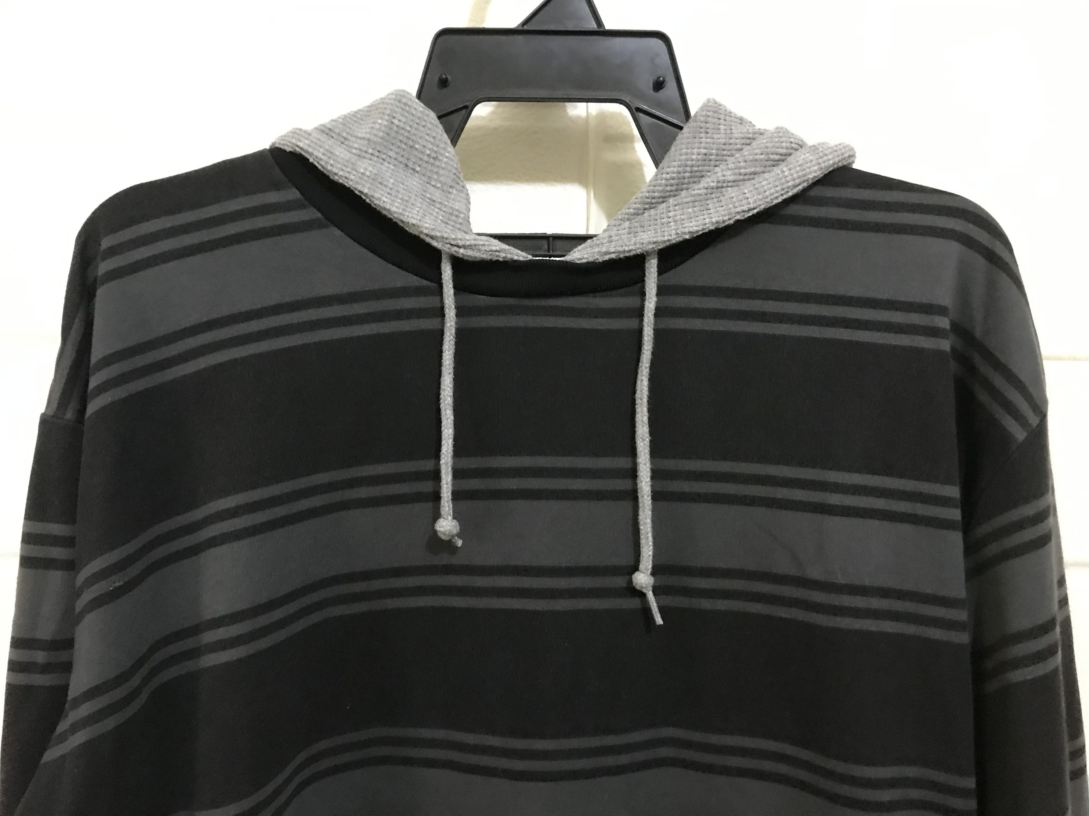 Japanese Brand Big Striped Hoodie Size US XL / EU 56 / 4 - 5 Thumbnail