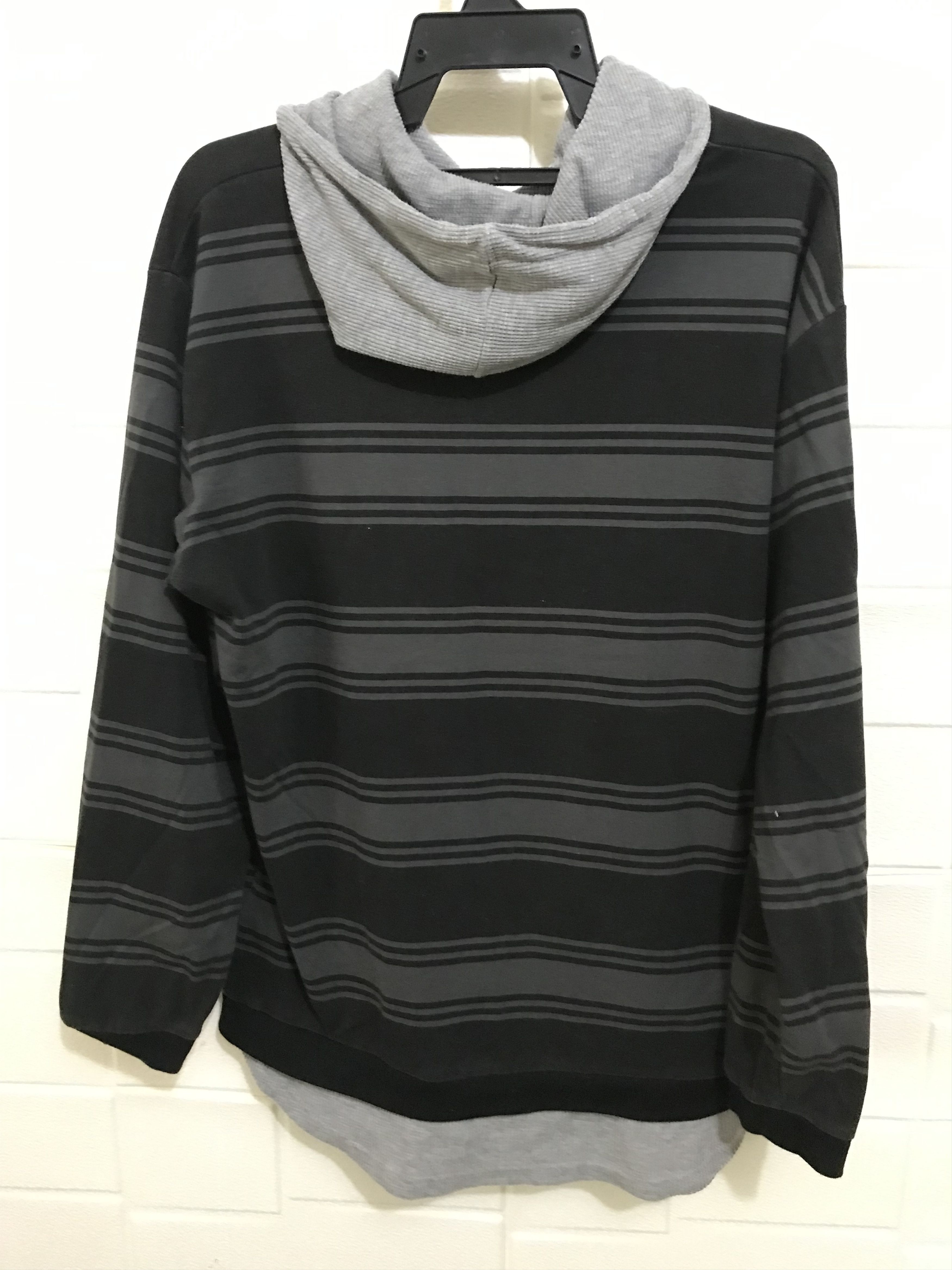 Japanese Brand Big Striped Hoodie Size US XL / EU 56 / 4 - 2 Thumbnail