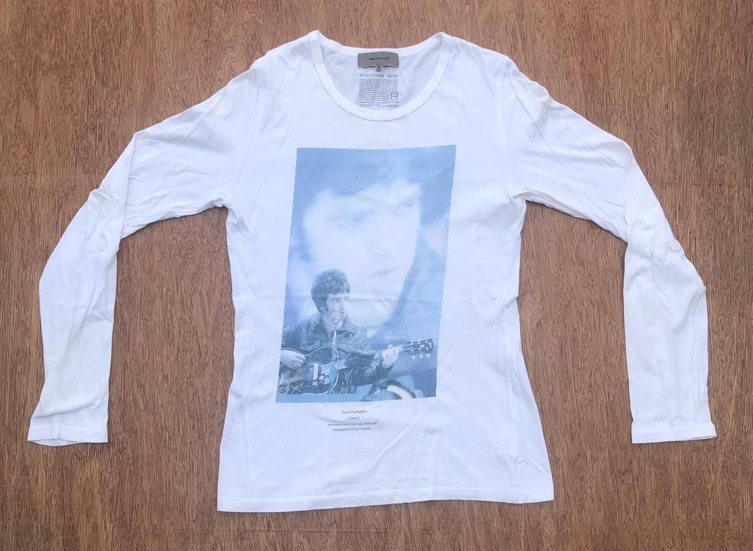 image of Band Tees x Tour Tee Vintage Tee D - 13 Oasis Noel Gallagher in White, Men's (Size Medium)
