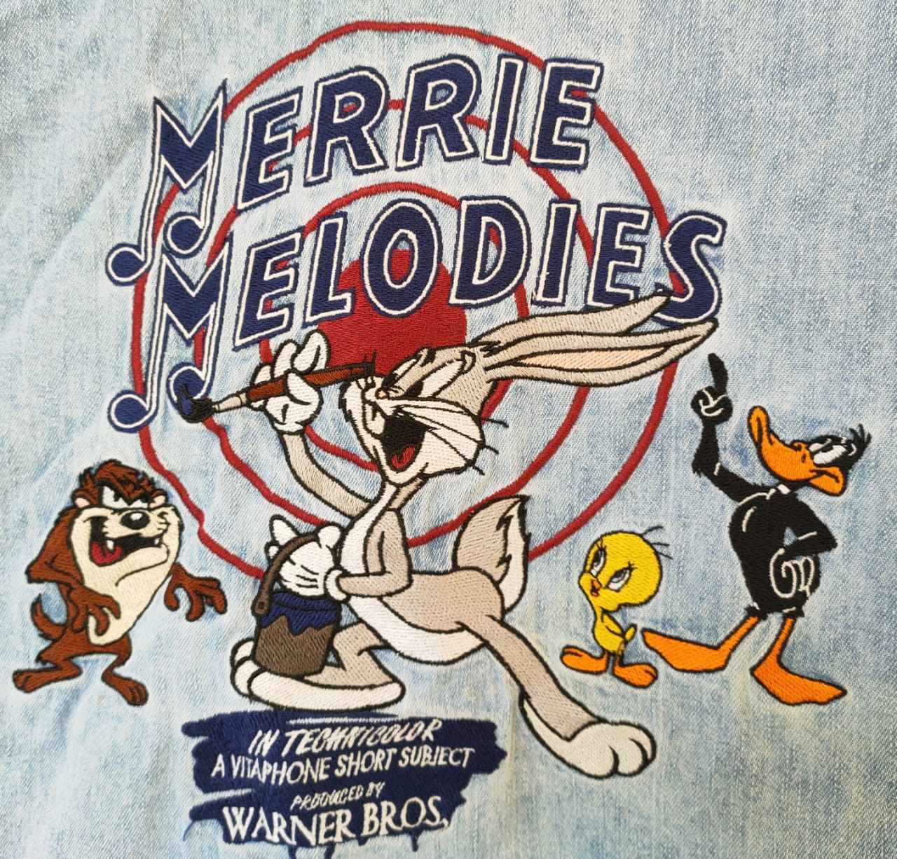 Cartoon Network Vintage Oversize Looney Tunes Denim Size US S / EU 44-46 / 1 - 3 Thumbnail