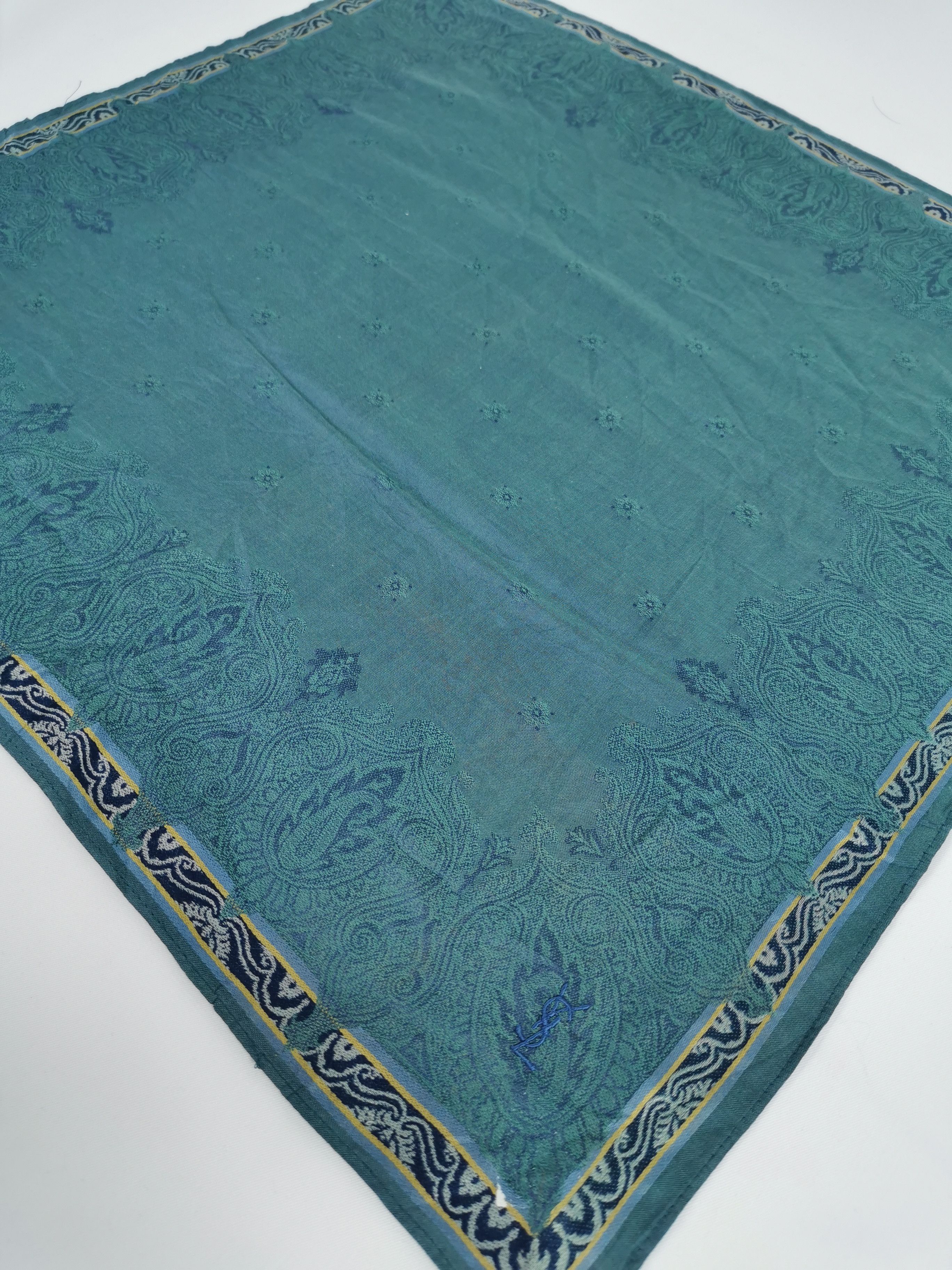 Vintage × Yves Saint Laurent Yves saint laurent handkerchief bandana neckerchief Size ONE SIZE - 2 Thumbnail