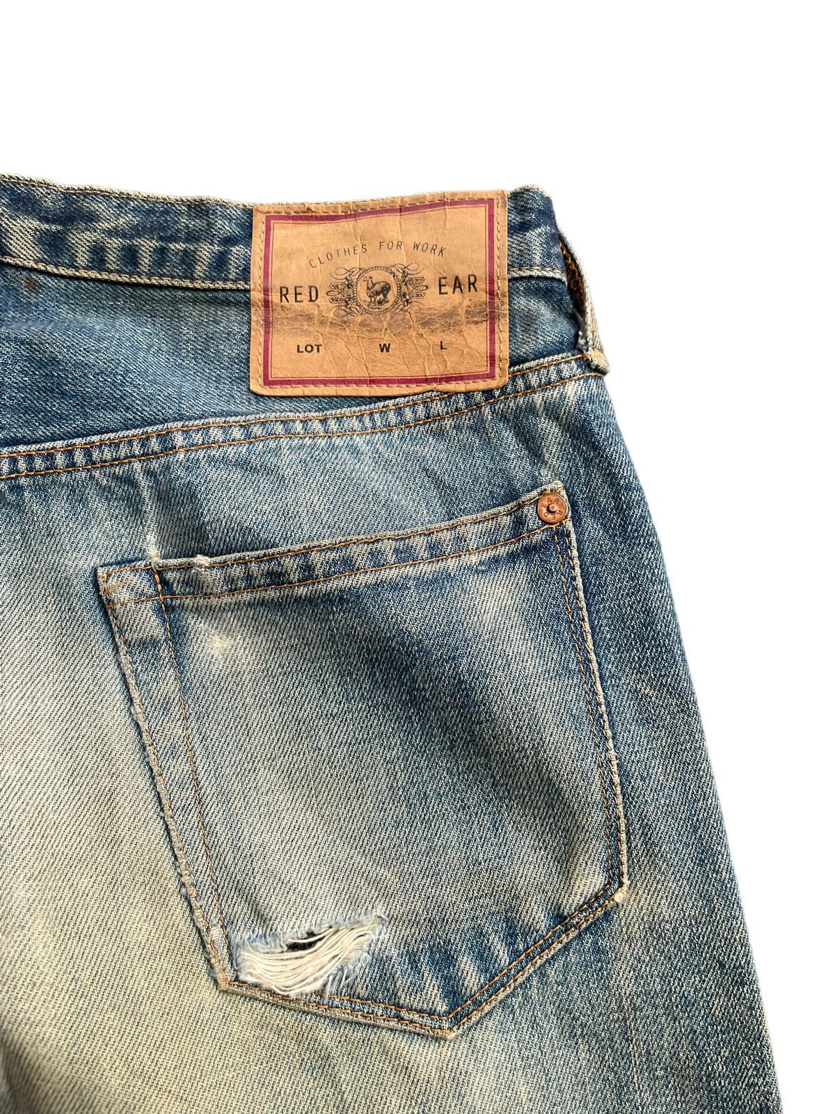 Paul Smith × Paul Smith Red Ear Vintage Paul Smith Red Ear Selvedge Distresed Denim Size US 31 - 12 Thumbnail