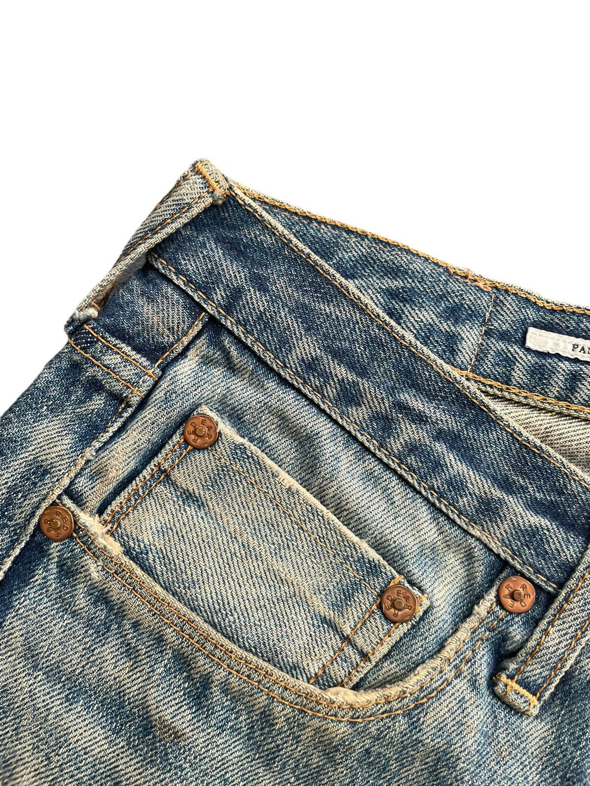 Paul Smith × Paul Smith Red Ear Vintage Paul Smith Red Ear Selvedge Distresed Denim Size US 31 - 8 Thumbnail