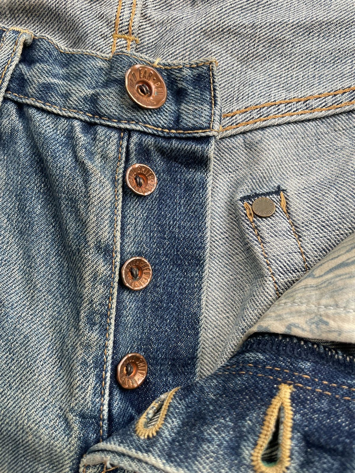 Paul Smith × Paul Smith Red Ear Vintage Paul Smith Red Ear Selvedge Distresed Denim Size US 31 - 19 Thumbnail