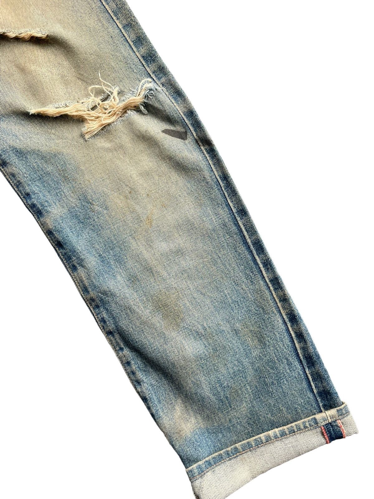 Paul Smith × Paul Smith Red Ear Vintage Paul Smith Red Ear Selvedge Distresed Denim Size US 31 - 4 Thumbnail