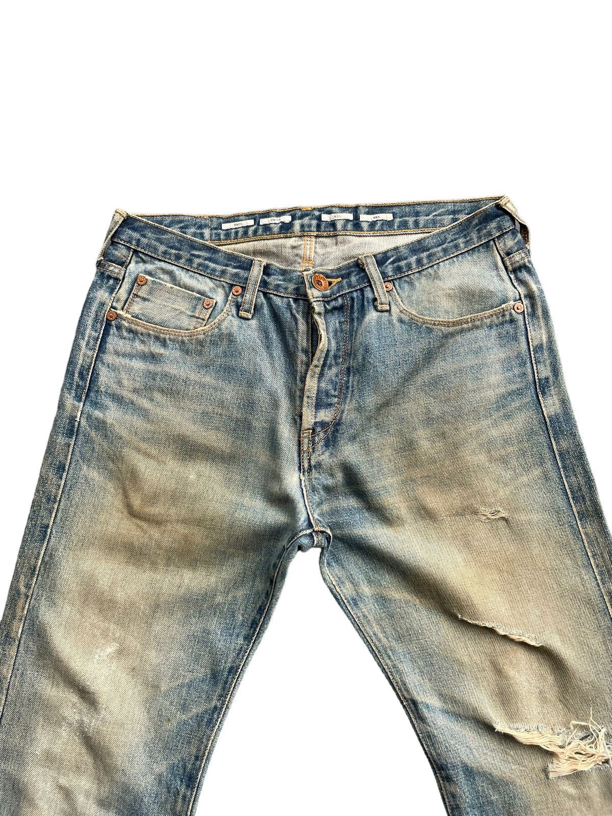 Paul Smith × Paul Smith Red Ear Vintage Paul Smith Red Ear Selvedge Distresed Denim Size US 31 - 6 Thumbnail