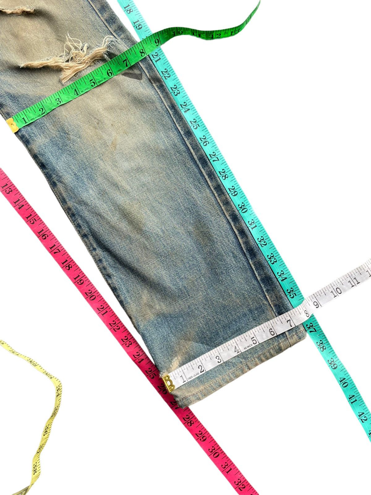 Paul Smith × Paul Smith Red Ear Vintage Paul Smith Red Ear Selvedge Distresed Denim Size US 31 - 24 Thumbnail