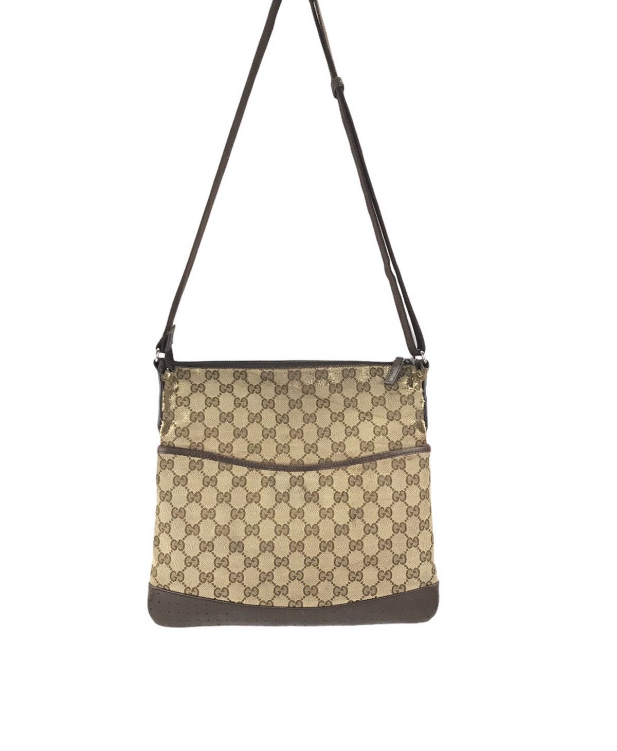 Gucci ❌Last Drop❌🔥Rare🔥Auth Vintage Gucci GG Cross body bag Size ONE SIZE - 1 Thumbnail
