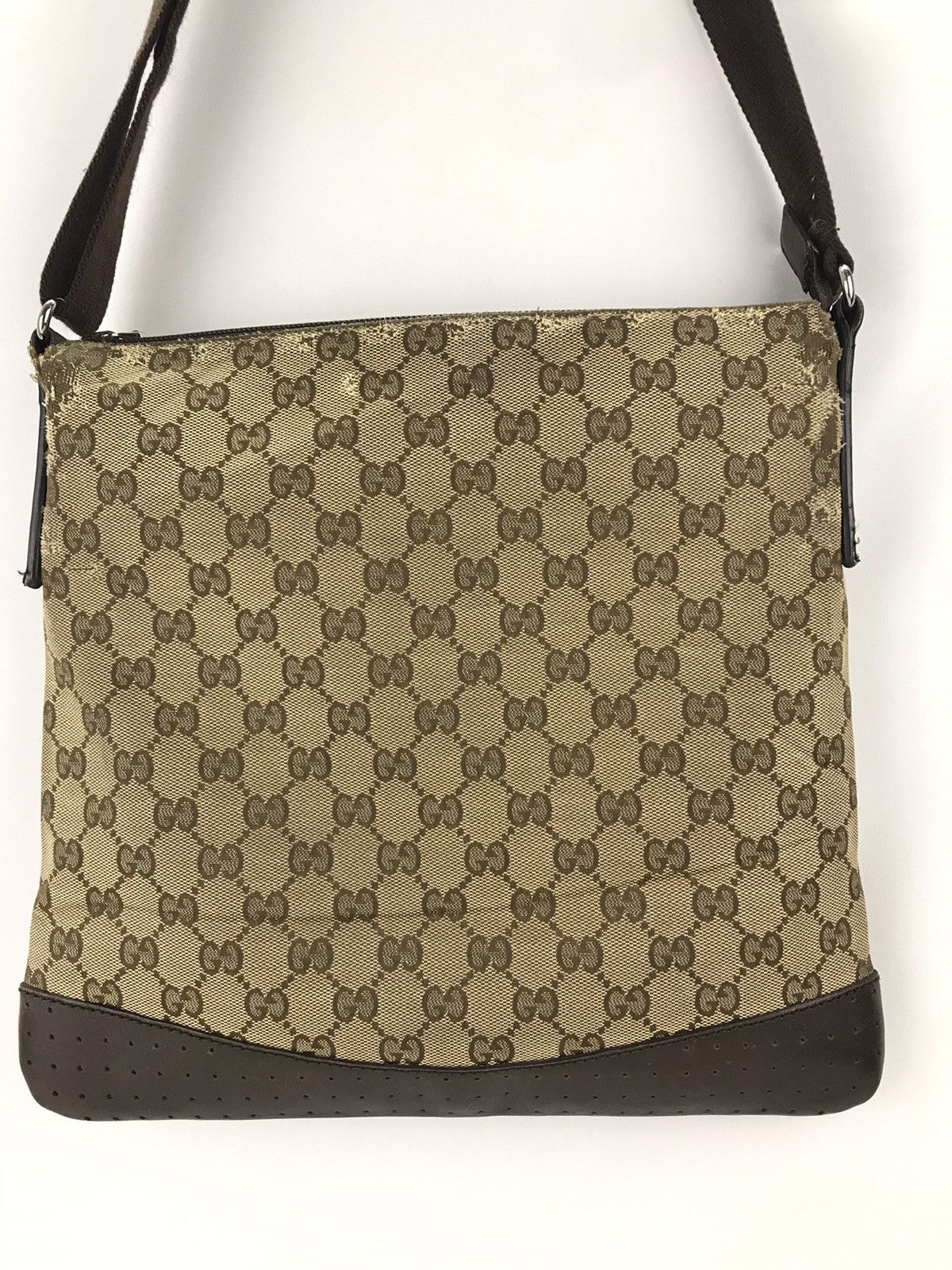 Gucci ❌Last Drop❌🔥Rare🔥Auth Vintage Gucci GG Cross body bag Size ONE SIZE - 6 Thumbnail