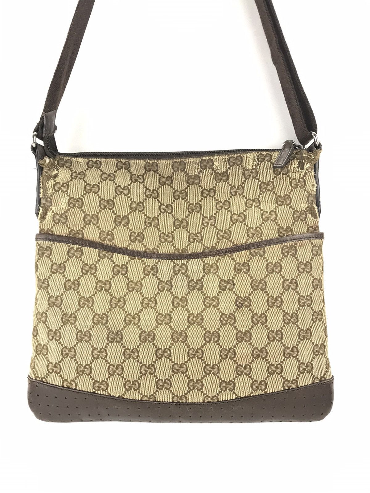 Gucci ❌Last Drop❌🔥Rare🔥Auth Vintage Gucci GG Cross body bag Size ONE SIZE - 2 Thumbnail