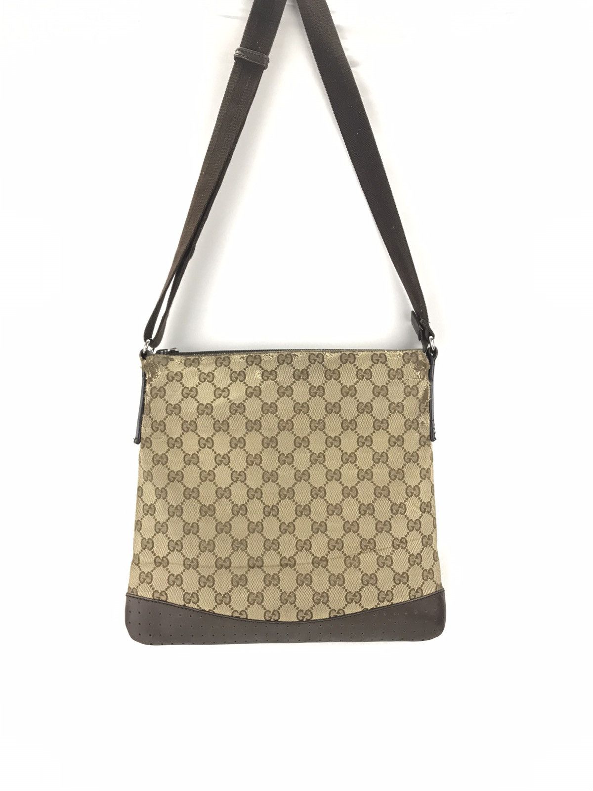 Gucci ❌Last Drop❌🔥Rare🔥Auth Vintage Gucci GG Cross body bag Size ONE SIZE - 5 Thumbnail