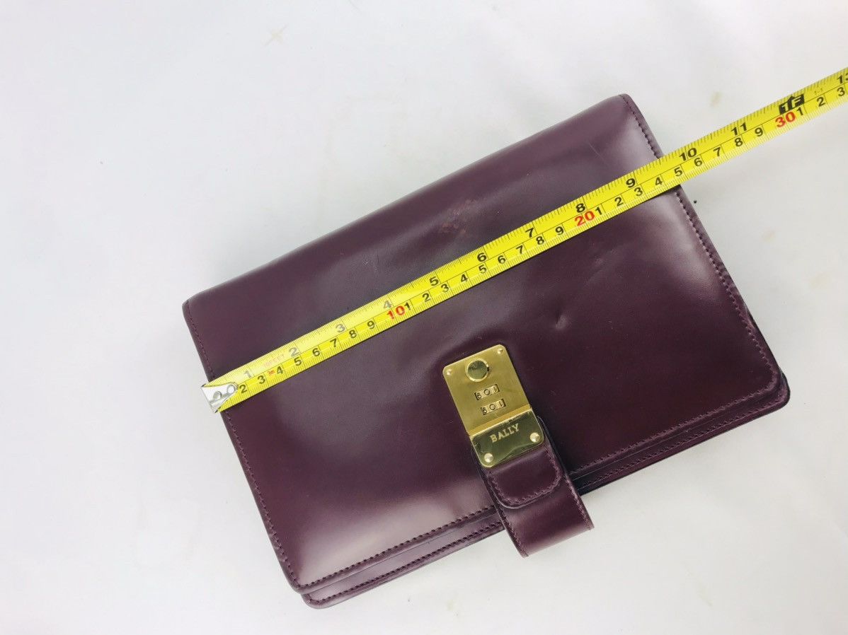 Bally ❌Last Drop❌ Authentic Bally cluthbag handcarry Leather Size ONE SIZE - 21 Thumbnail
