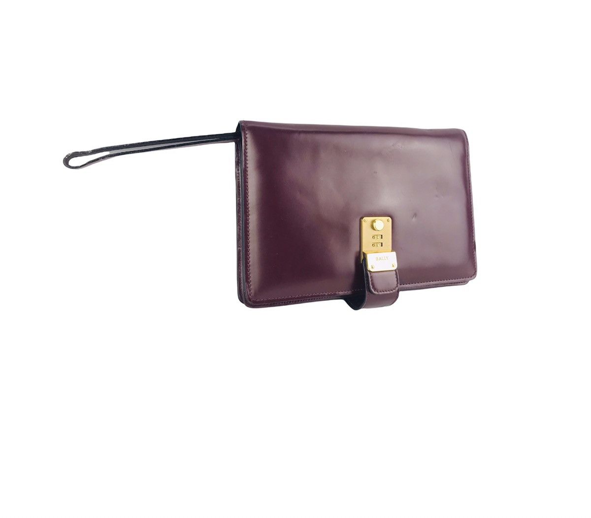 Bally ❌Last Drop❌ Authentic Bally cluthbag handcarry Leather Size ONE SIZE - 2 Thumbnail