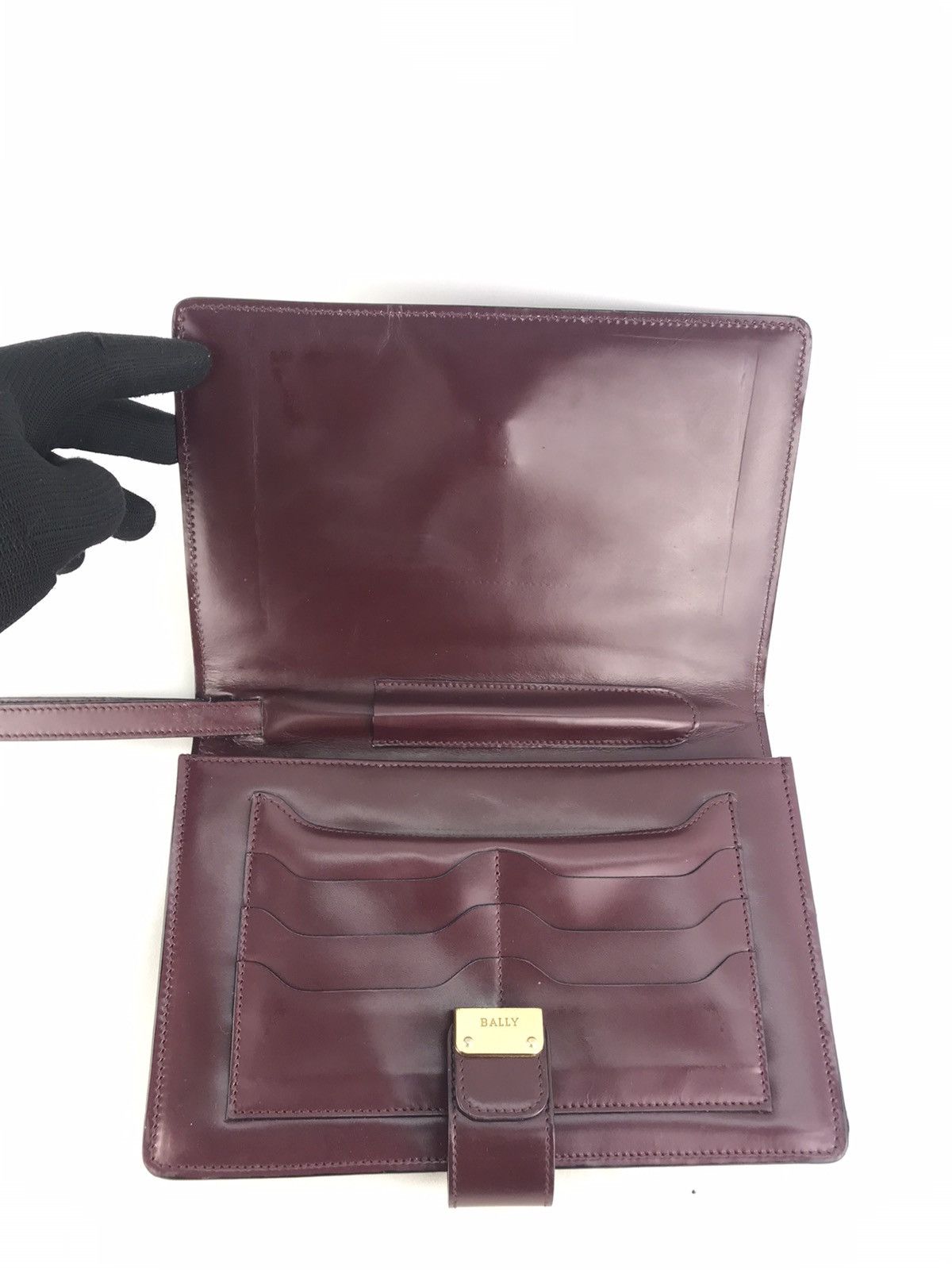 Bally ❌Last Drop❌ Authentic Bally cluthbag handcarry Leather Size ONE SIZE - 12 Thumbnail