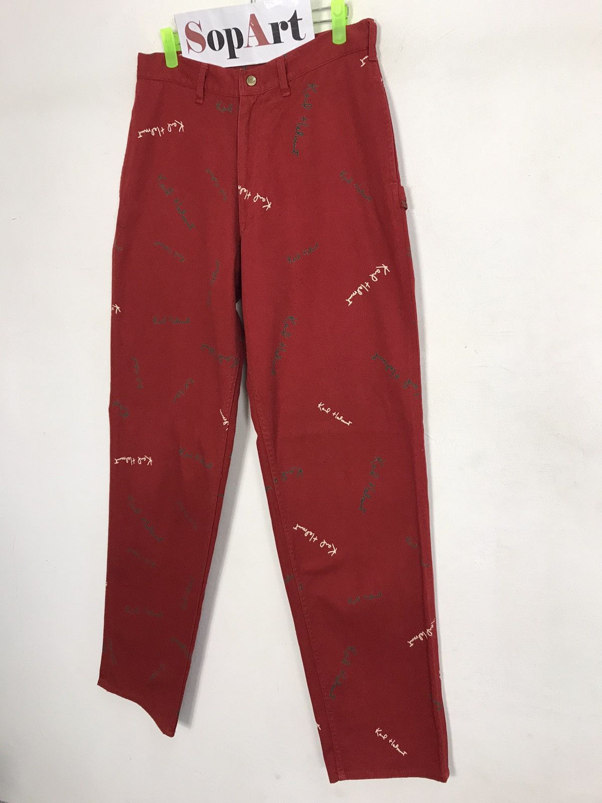 Japanese Brand × Karl Helmut Vintage Karl Helmut Overprint Tactical Workwear Pants Size US 29 - 4 Thumbnail