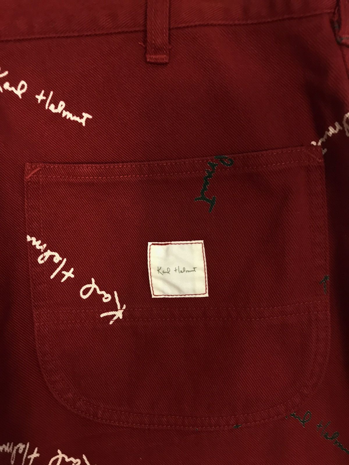 Japanese Brand × Karl Helmut Vintage Karl Helmut Overprint Tactical Workwear Pants Size US 29 - 10 Thumbnail