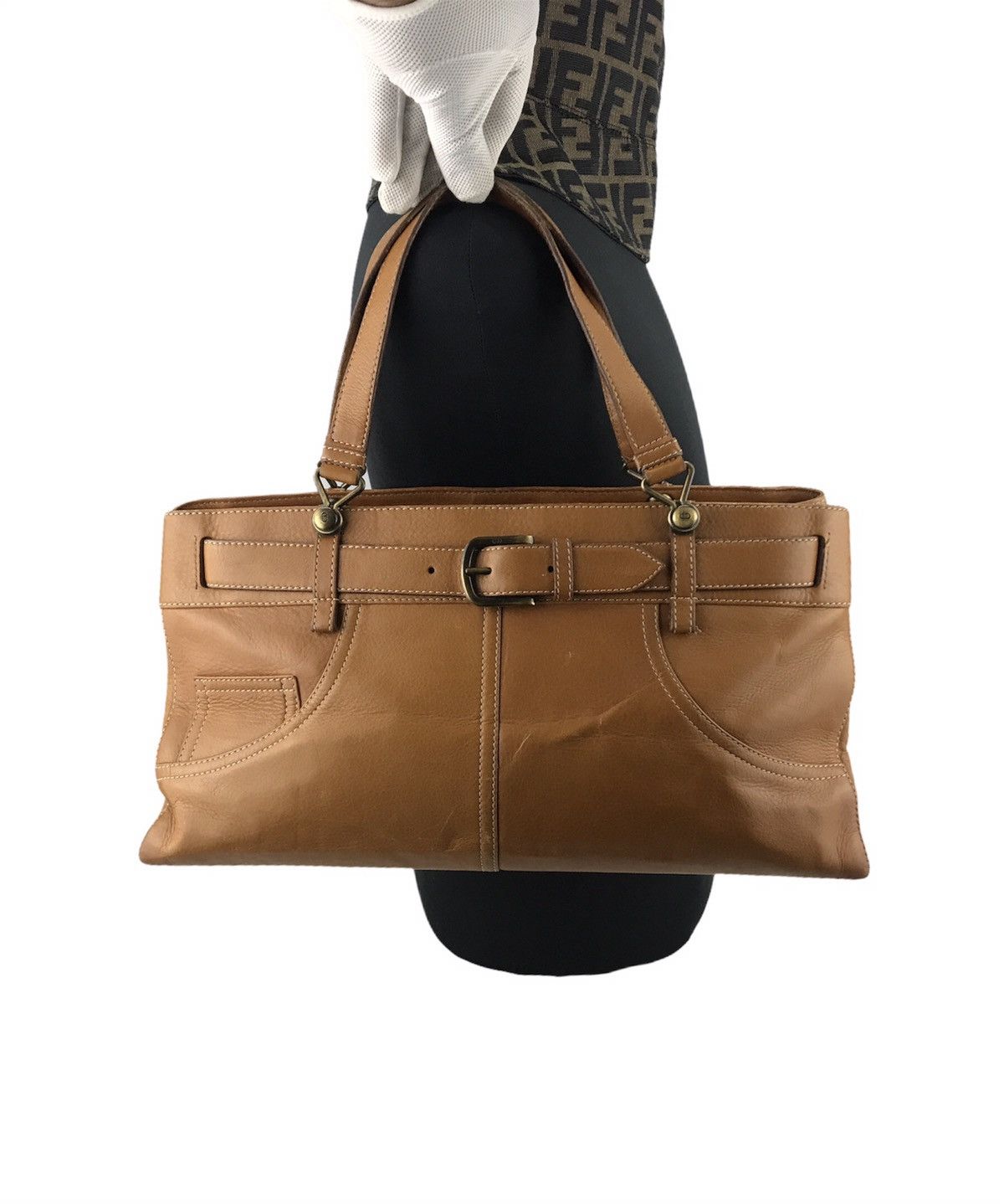 Dior ❌Last Drop❌Auth Christian Dior Leather Horizontal Tote bag Size ONE SIZE - 24 Thumbnail