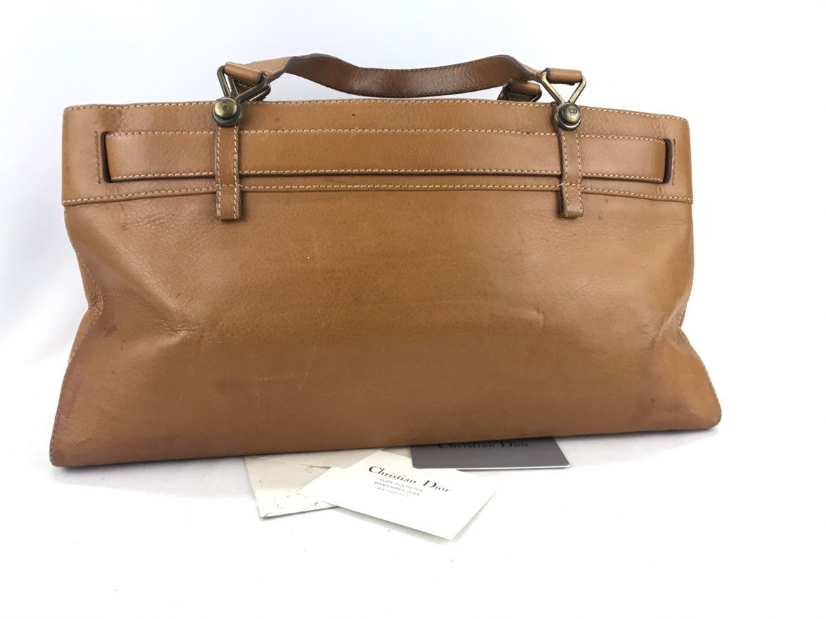 Dior ❌Last Drop❌Auth Christian Dior Leather Horizontal Tote bag Size ONE SIZE - 5 Thumbnail