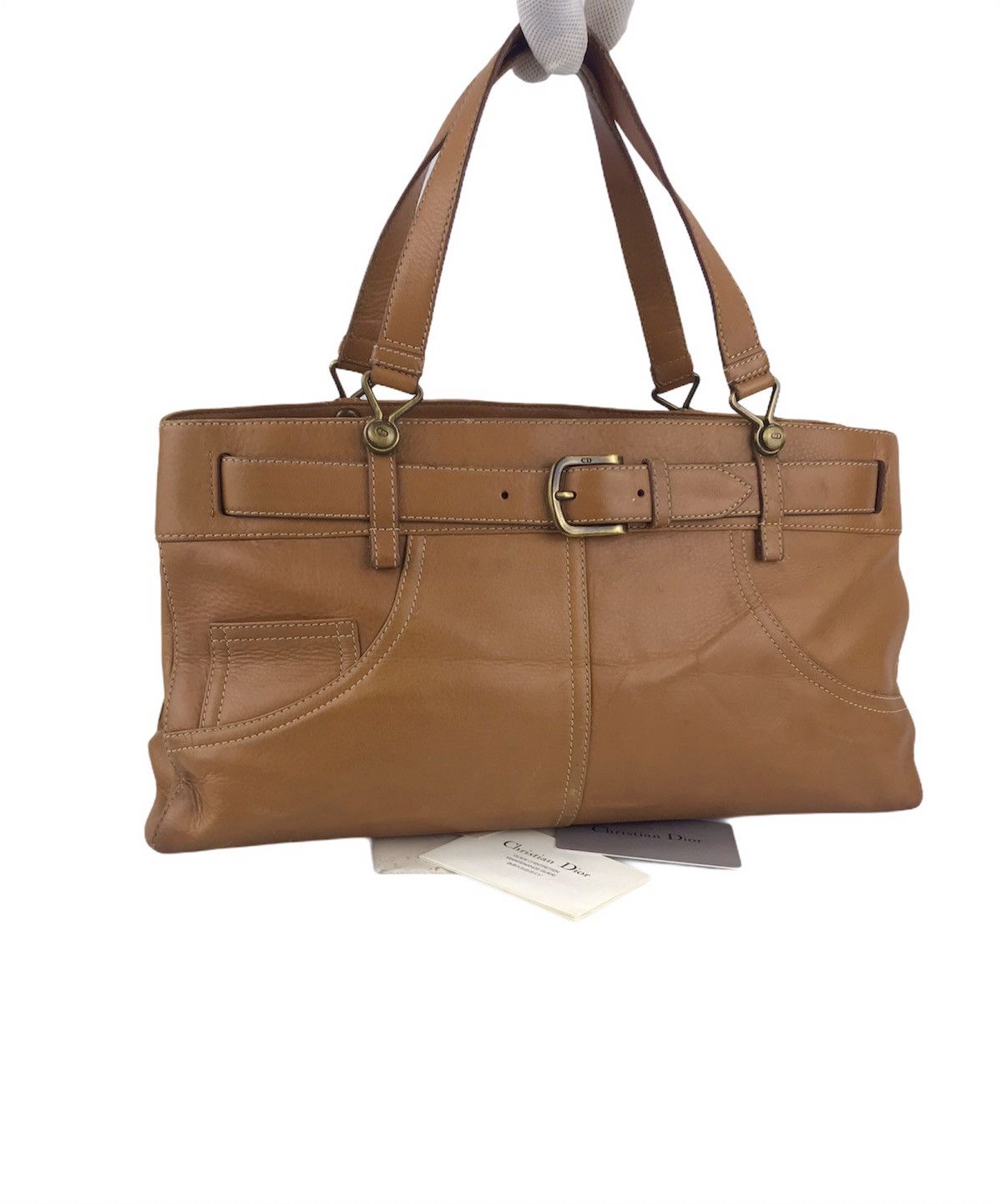 Dior ❌Last Drop❌Auth Christian Dior Leather Horizontal Tote bag Size ONE SIZE - 2 Thumbnail