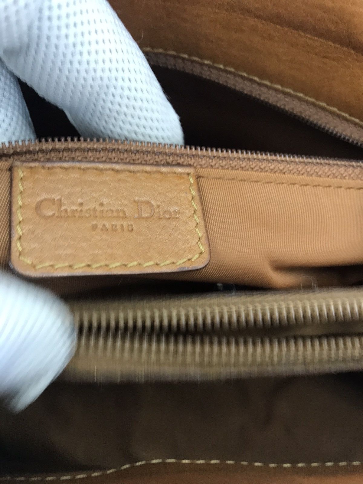 Dior ❌Last Drop❌Auth Christian Dior Leather Horizontal Tote bag Size ONE SIZE - 14 Thumbnail