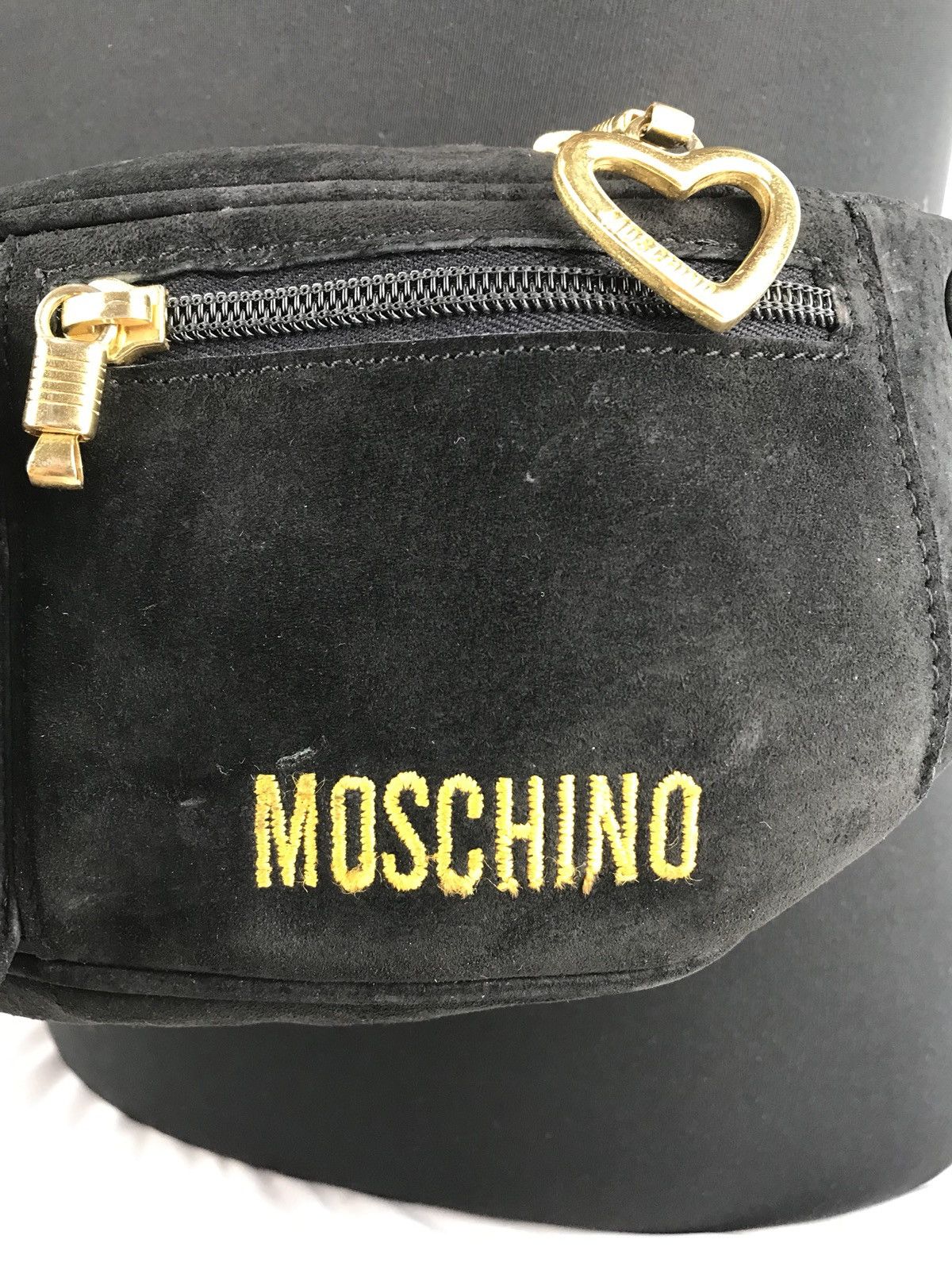 Moschino × Vintage ❌Last Drop❌ 🔥Rare🔥Vintage Moschino Leather Waistbag Size ONE SIZE - 3 Thumbnail