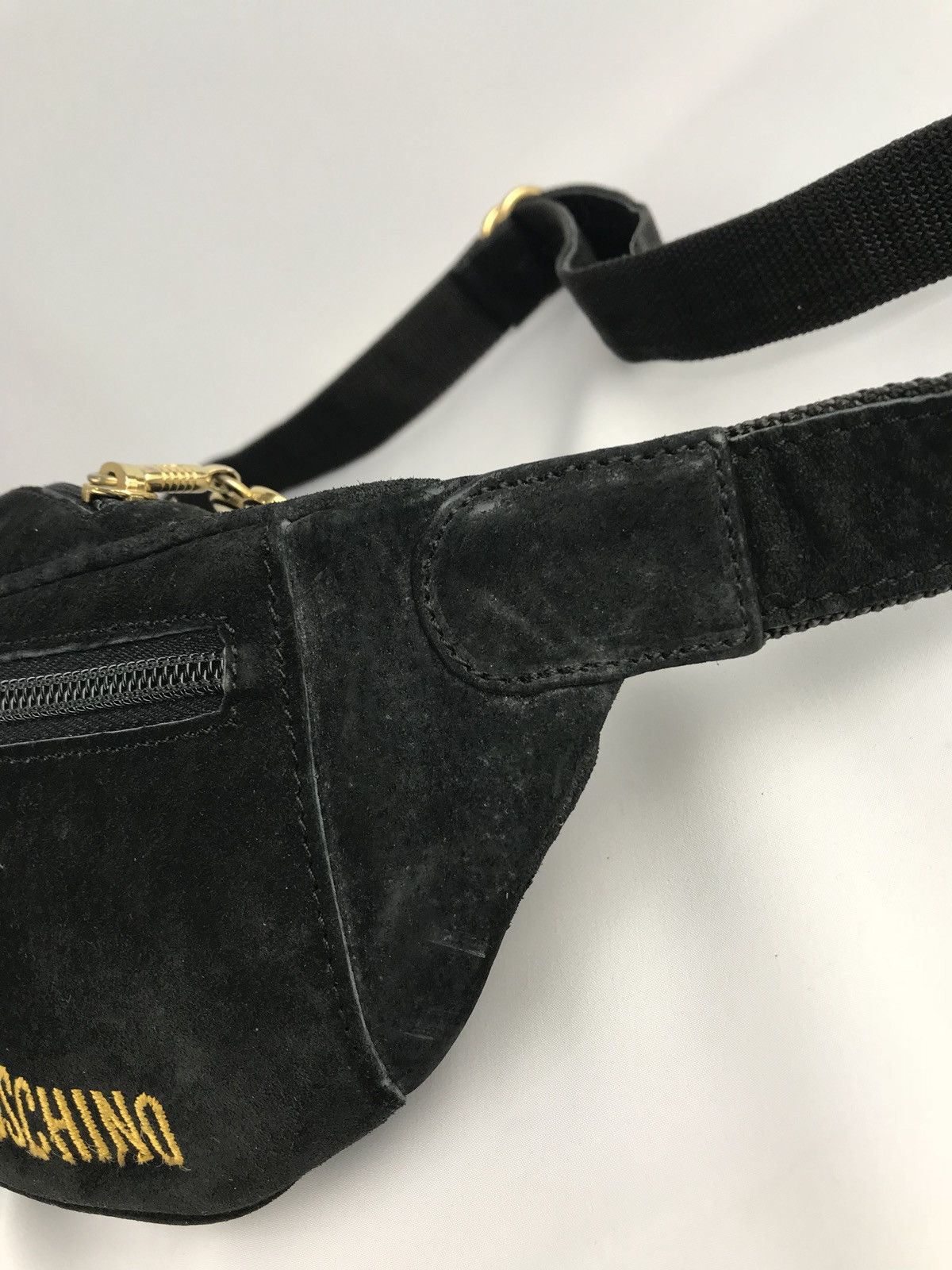 Moschino × Vintage ❌Last Drop❌ 🔥Rare🔥Vintage Moschino Leather Waistbag Size ONE SIZE - 10 Thumbnail