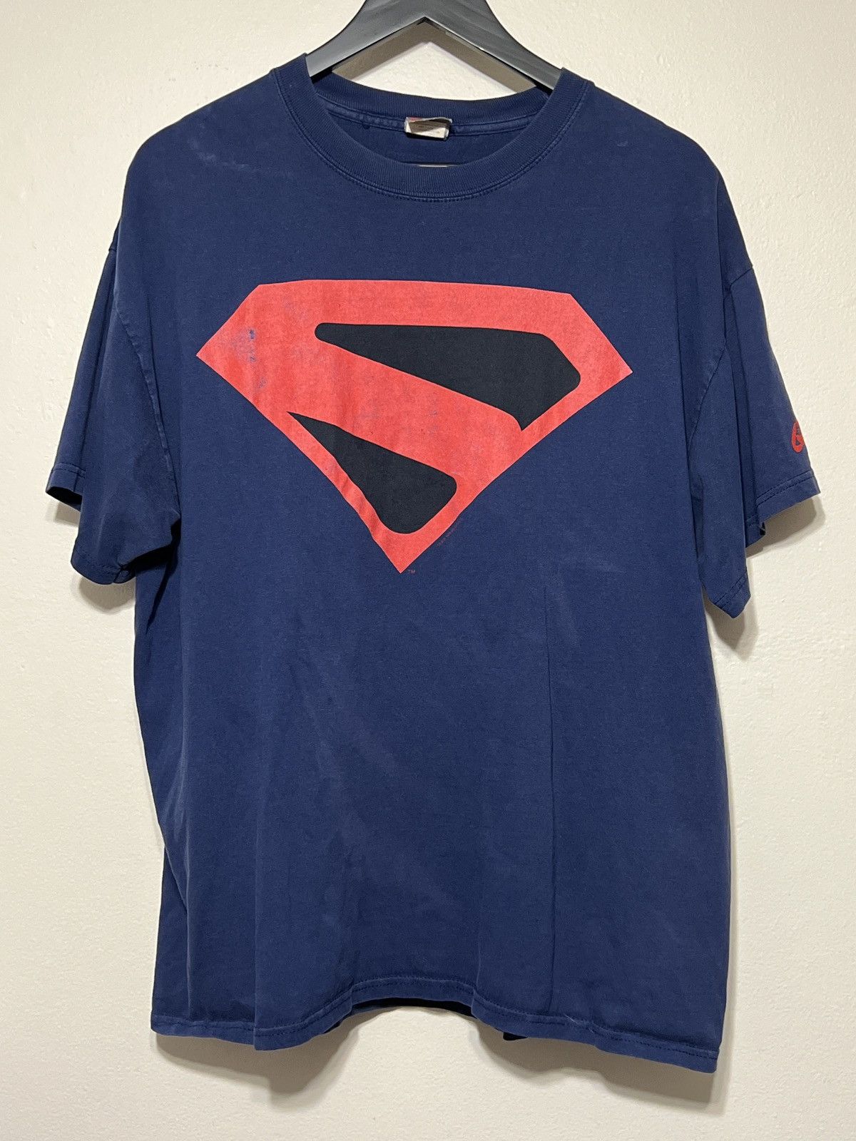 Vintage Vintage 1998 DC Comics x Graffiti Superman Logo T Shirt | Grailed