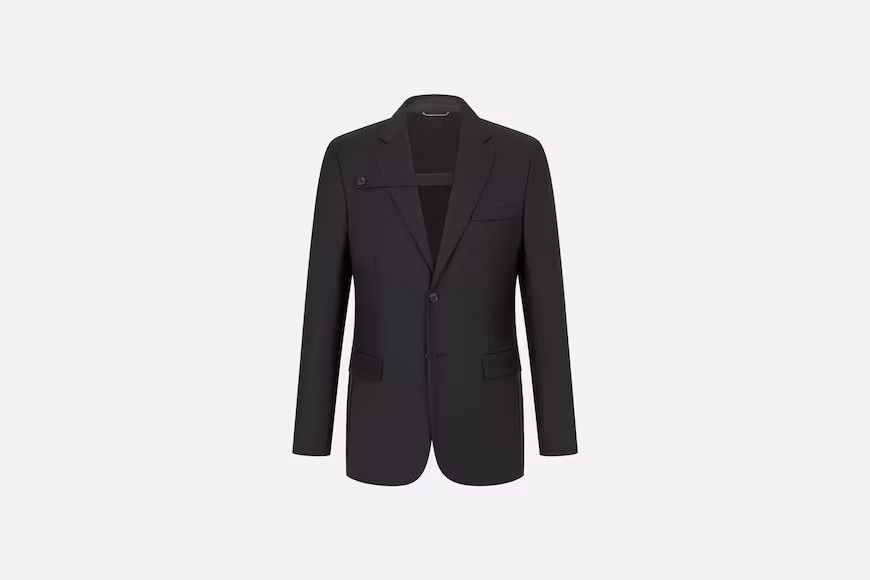 JACKET WITH BUTTON PLACKET