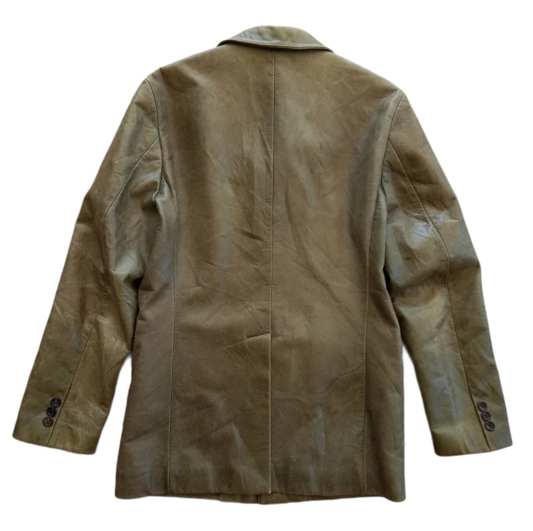 Japanese Brand × Jun Takahashi Vintage Jun Men Leather Jacket Size US S / EU 44-46 / 1 - 2 Thumbnail
