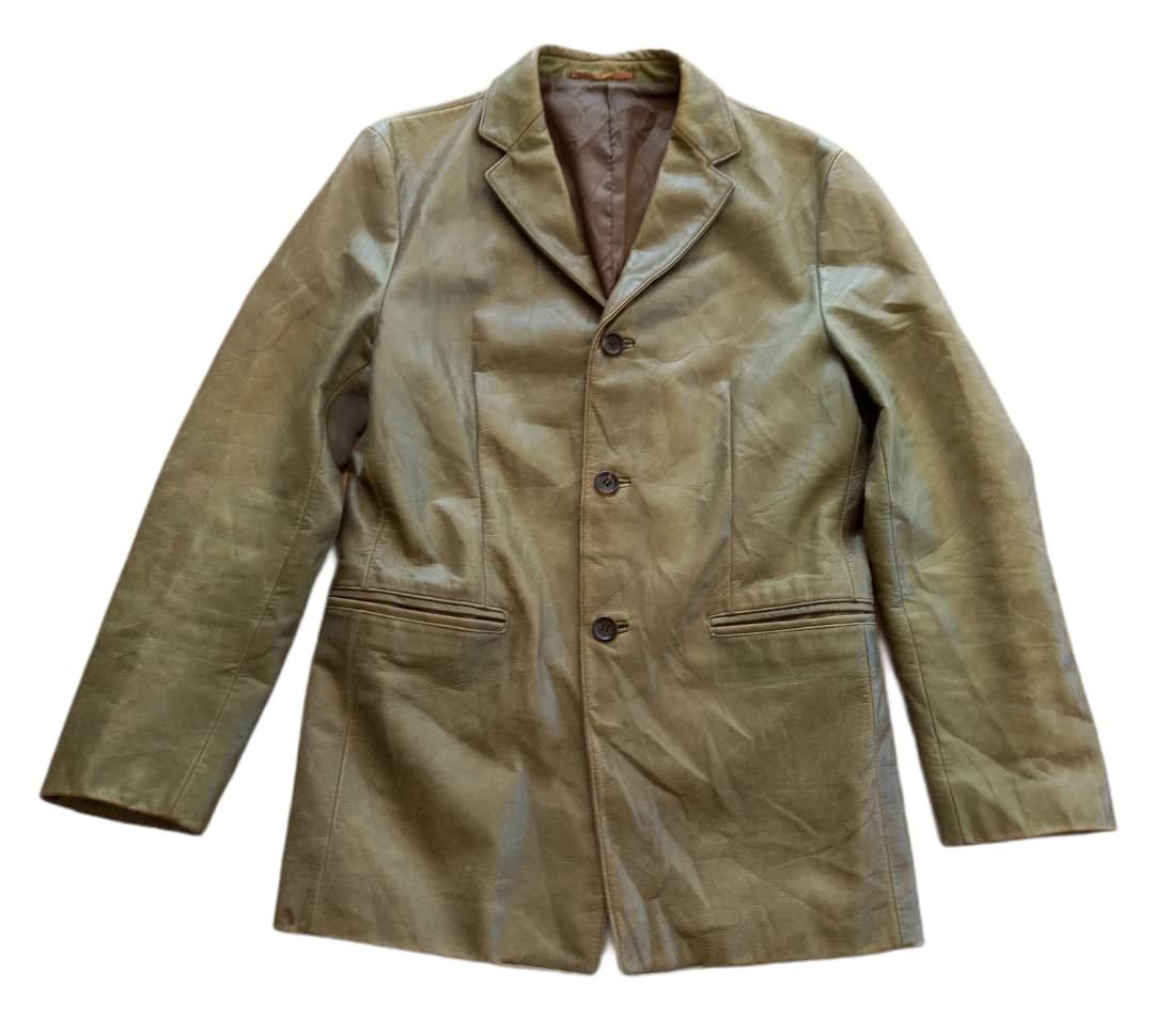 Japanese Brand × Jun Takahashi Vintage Jun Men Leather Jacket Size US S / EU 44-46 / 1 - 1 Thumbnail