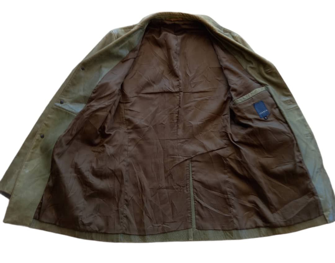 Japanese Brand × Jun Takahashi Vintage Jun Men Leather Jacket Size US S / EU 44-46 / 1 - 10 Thumbnail