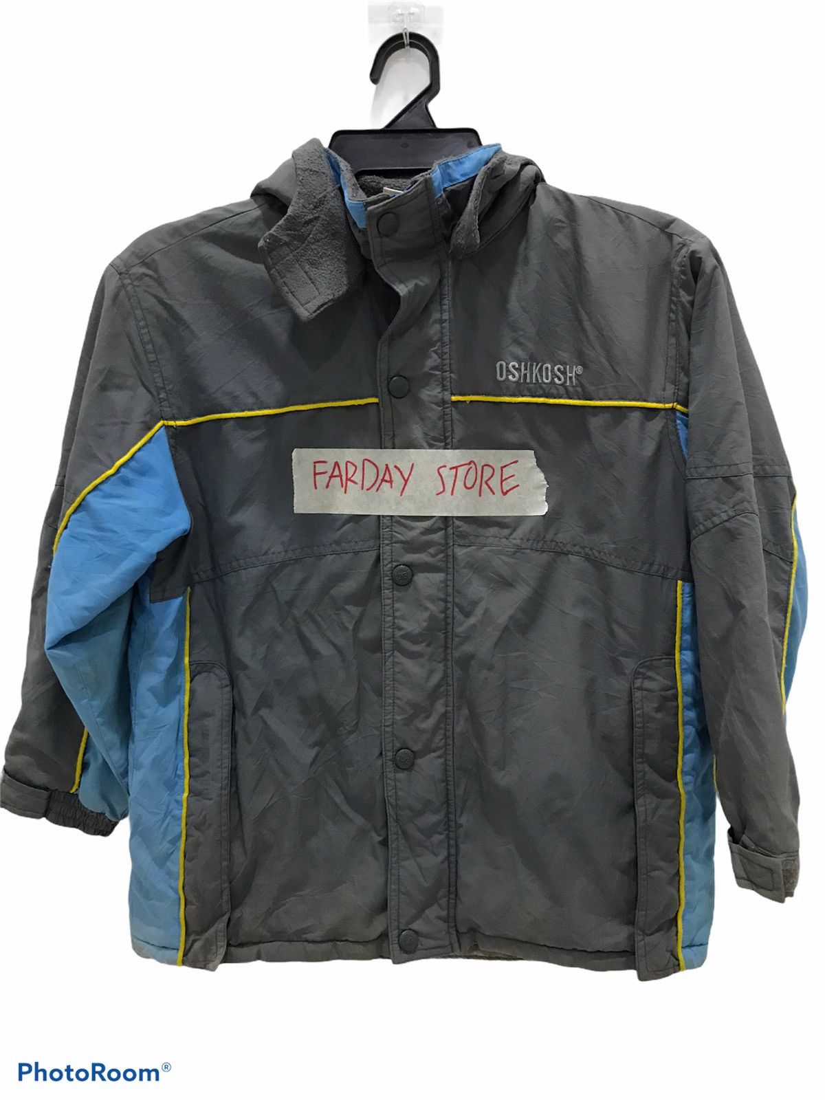 Oshkosh Vtg OshKosh hooded windbreaker jacket Size US S / EU 44-46 / 1 - 2 Thumbnail