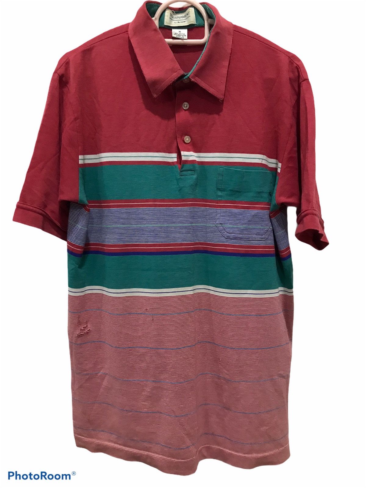 Arrow Vintage tournament by Arrow single stitch tees Size US M / EU 48-50 / 2 - 1 Thumbnail