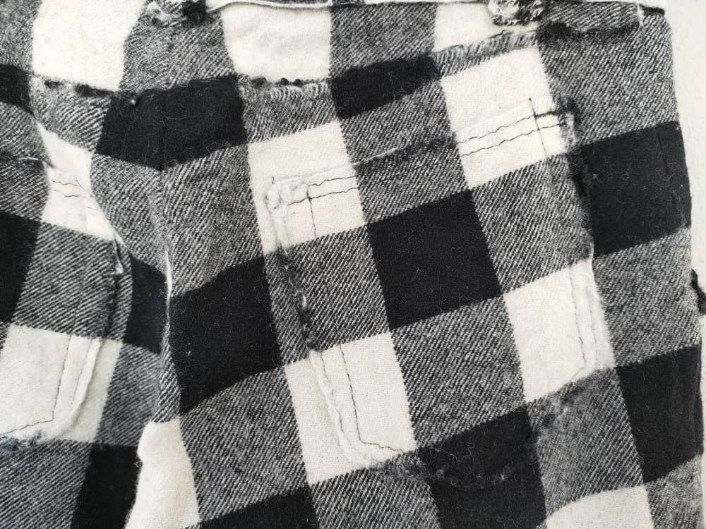 Comme des Garcons ❎ Ad 2004 CDG Wool Checkered Crop Pant Size 32" / US 10 / IT 46 - 9 Thumbnail