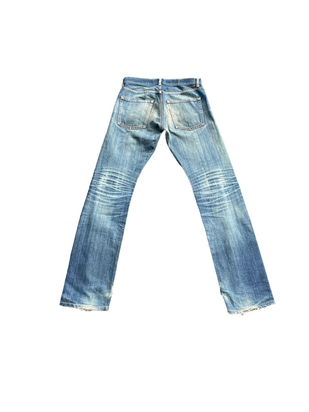 Beams Plus × Japanese Brand Vintage Beams Faded & Distresed Denim Size US 31 - 9 Thumbnail